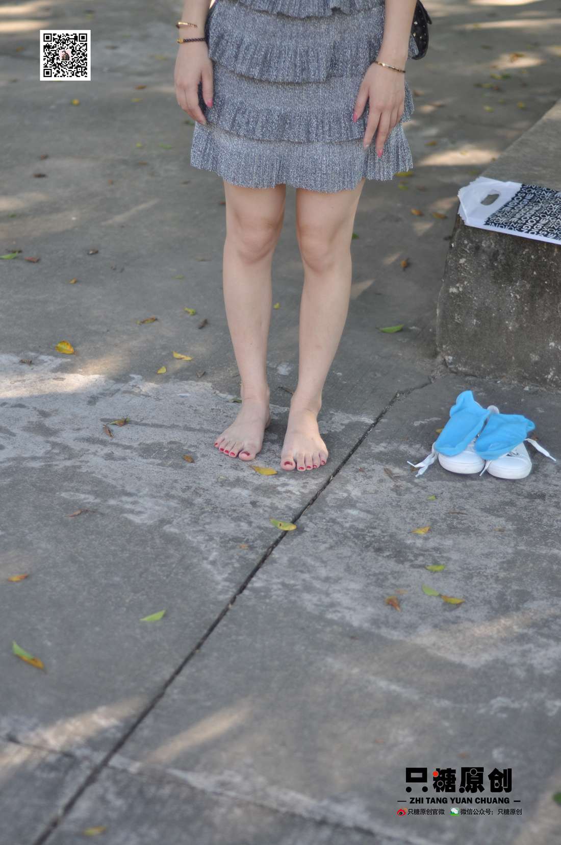 图片[106]-[只糖棉袜] NO.008 婷婷－小白鞋里的一抹蓝 在线浏览 – 速更版-美库