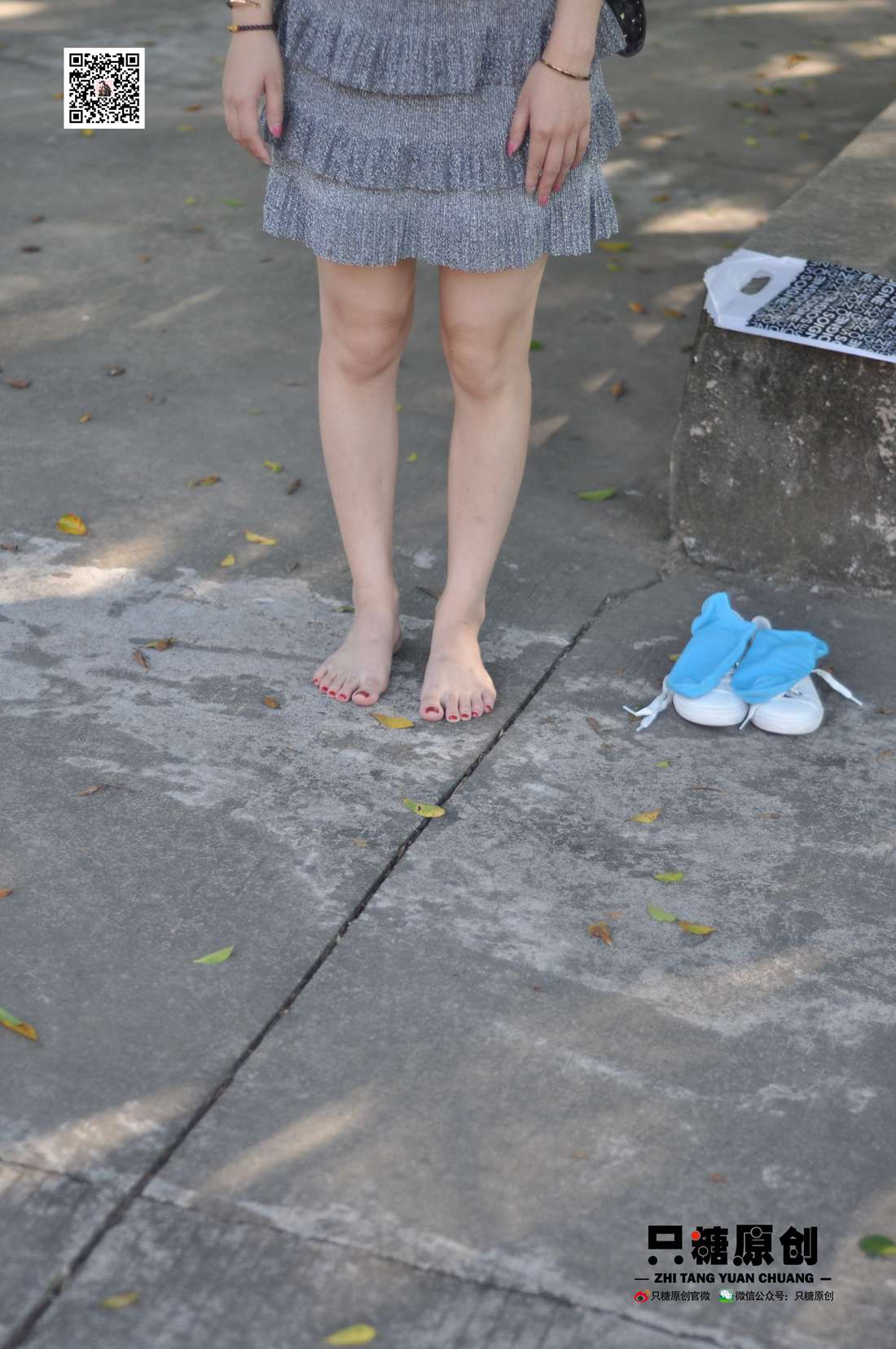 图片[170]-[只糖棉袜] NO.008 婷婷－小白鞋里的一抹蓝 在线浏览 – 速更版-美库