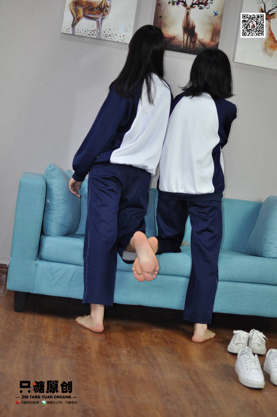 图片[193]-[只糖棉袜] NO.007 嘉欣&小枝－夏日里的两双小白鞋 在线浏览 – 速更版-美库