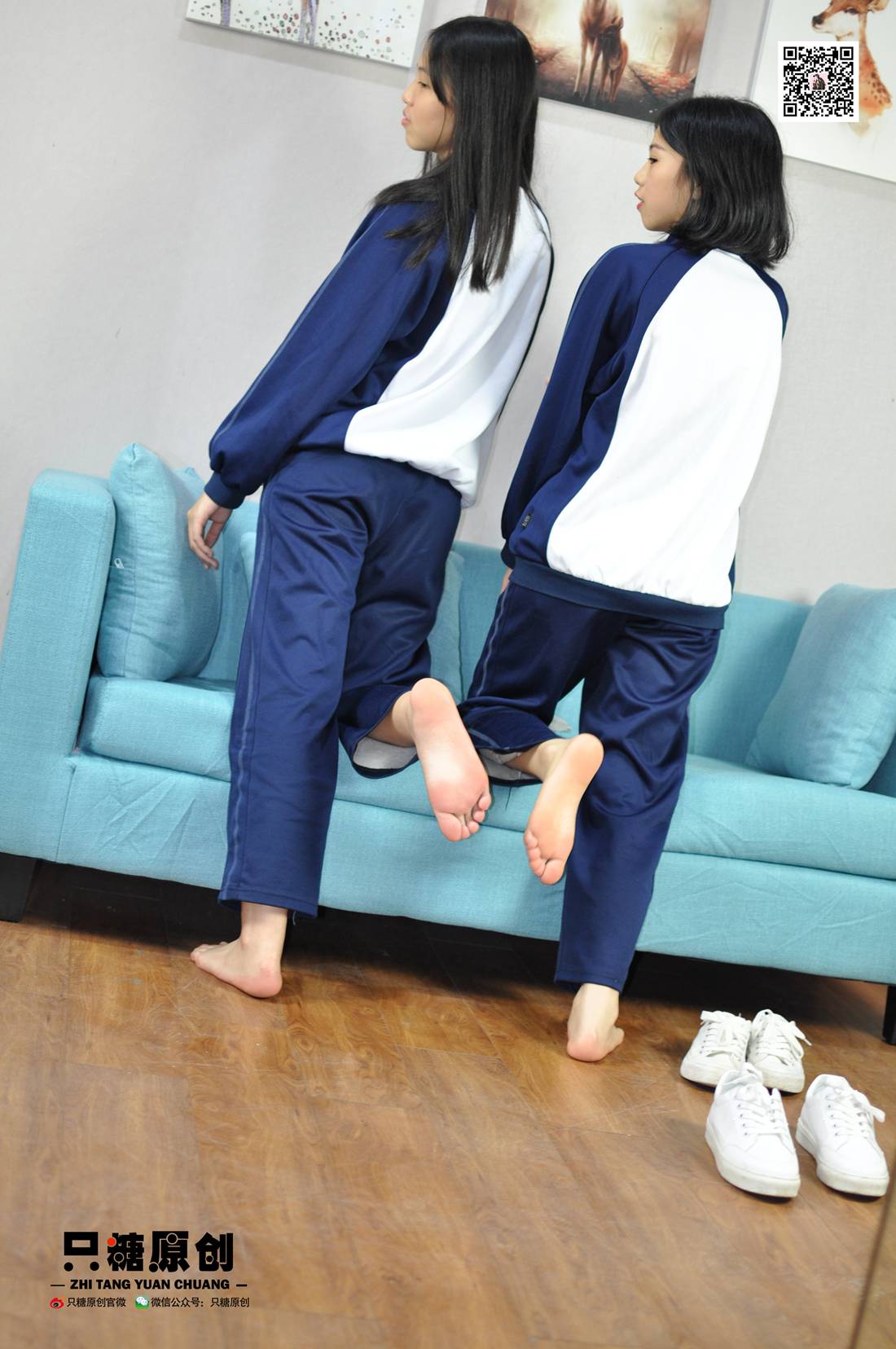 图片[26]-[只糖棉袜] NO.007 嘉欣&小枝－夏日里的两双小白鞋 在线浏览 – 速更版-美库