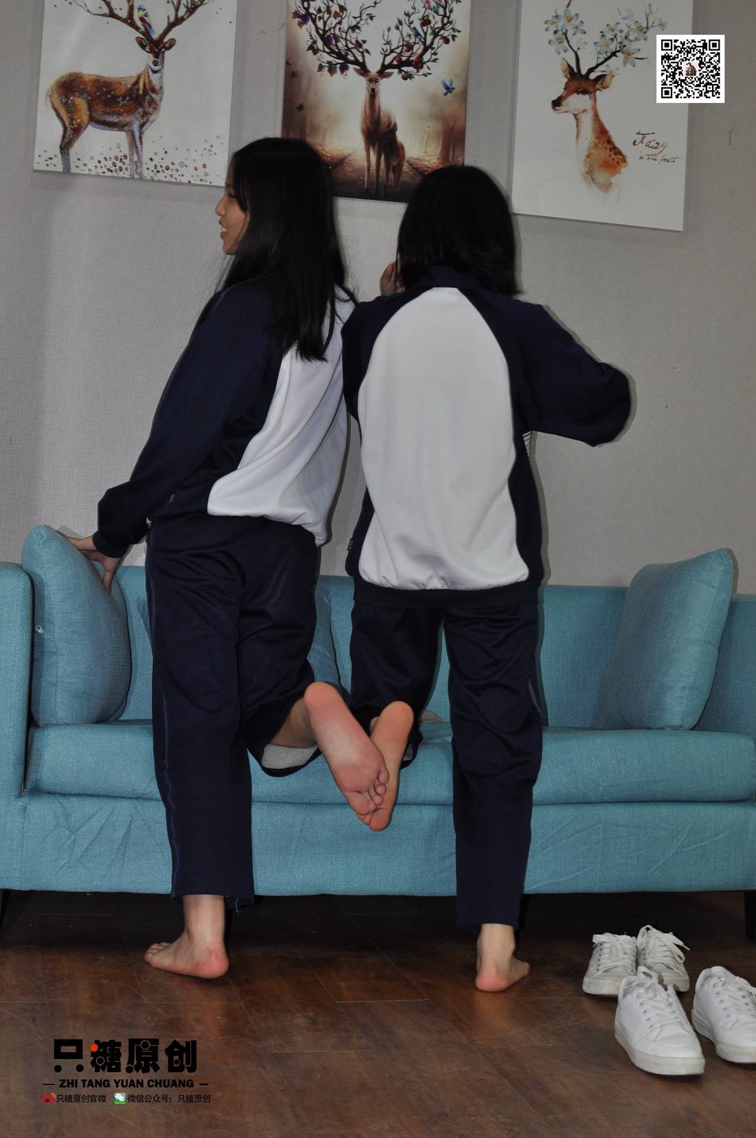 图片[6]-[只糖棉袜] NO.007 嘉欣&小枝－夏日里的两双小白鞋 在线浏览 – 速更版-美库