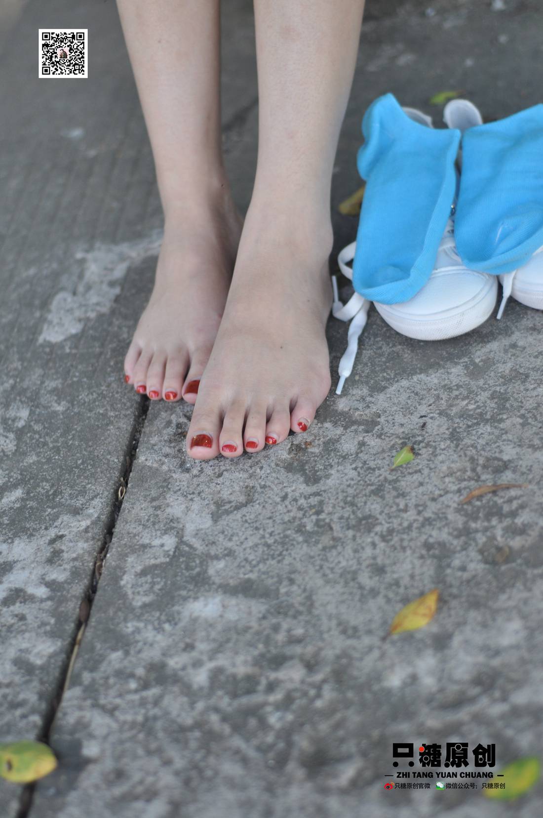 图片[139]-[只糖棉袜] NO.008 婷婷－小白鞋里的一抹蓝 在线浏览 – 速更版-美库