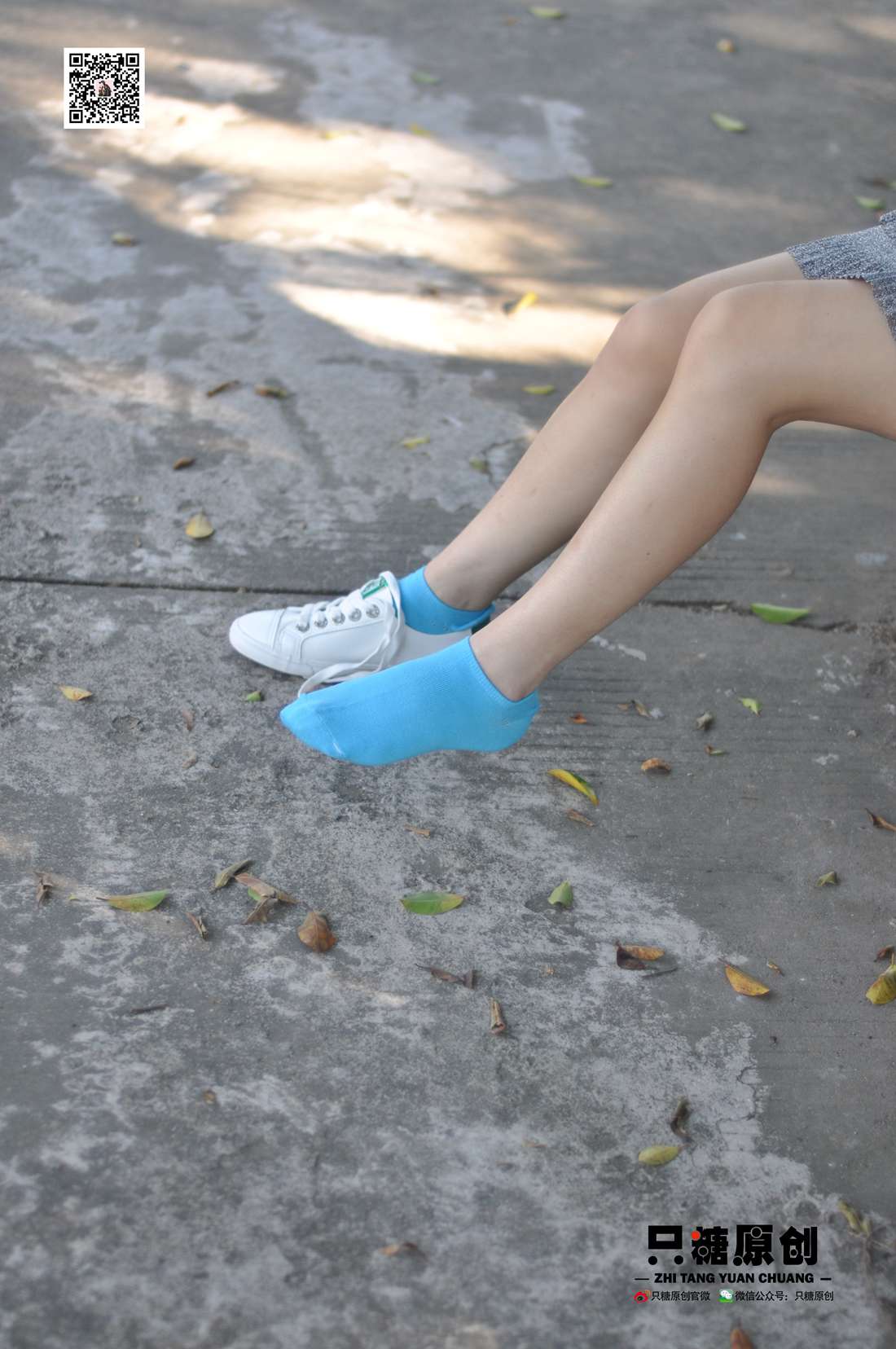 图片[162]-[只糖棉袜] NO.008 婷婷－小白鞋里的一抹蓝 在线浏览 – 速更版-美库