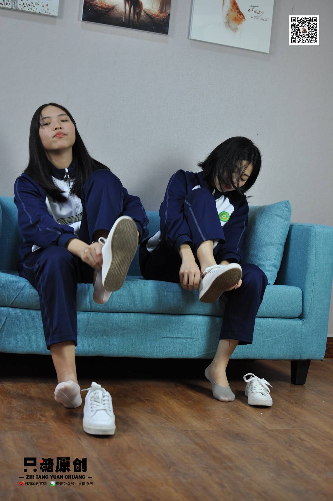 图片[41]-[只糖棉袜] NO.007 嘉欣&小枝－夏日里的两双小白鞋 在线浏览 – 速更版-美库