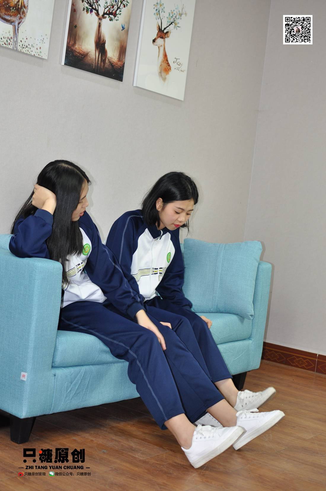 图片[167]-[只糖棉袜] NO.007 嘉欣&小枝－夏日里的两双小白鞋 在线浏览 – 速更版-美库