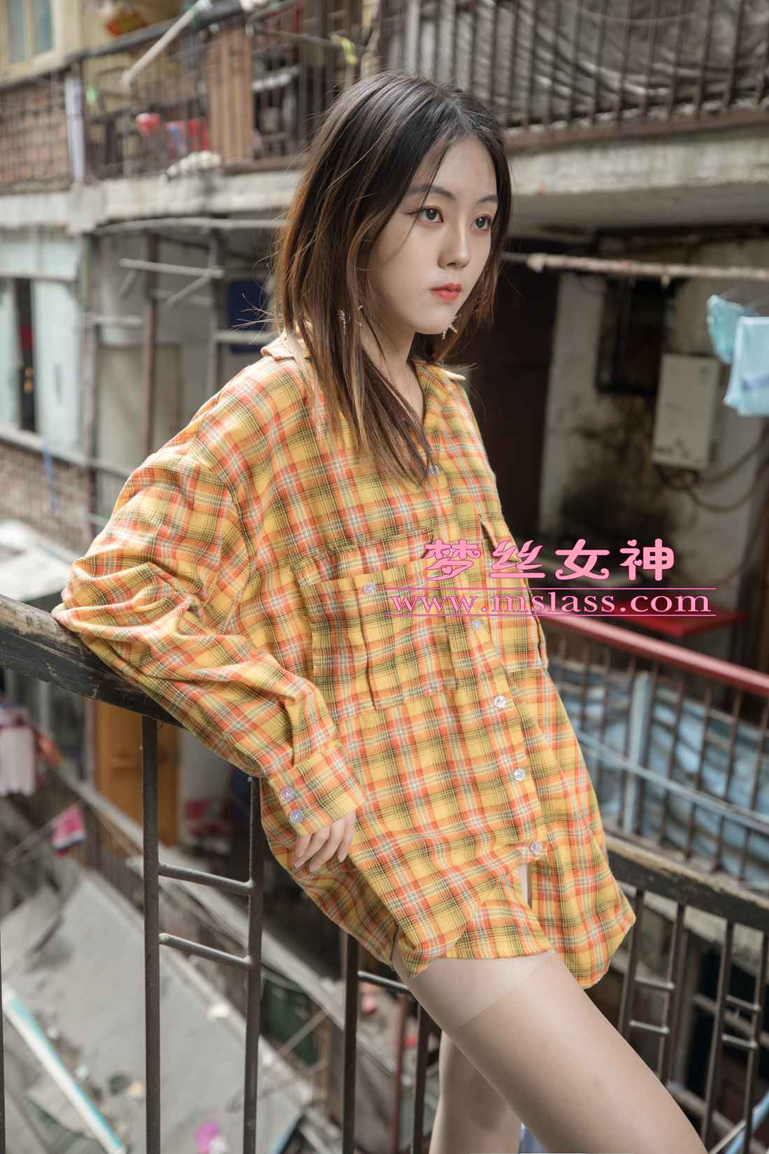 图片[78]-[MSLASS梦丝女神] 2019.04.23 梦素 复古楼的性感美 在线浏览 – 速更版-美库