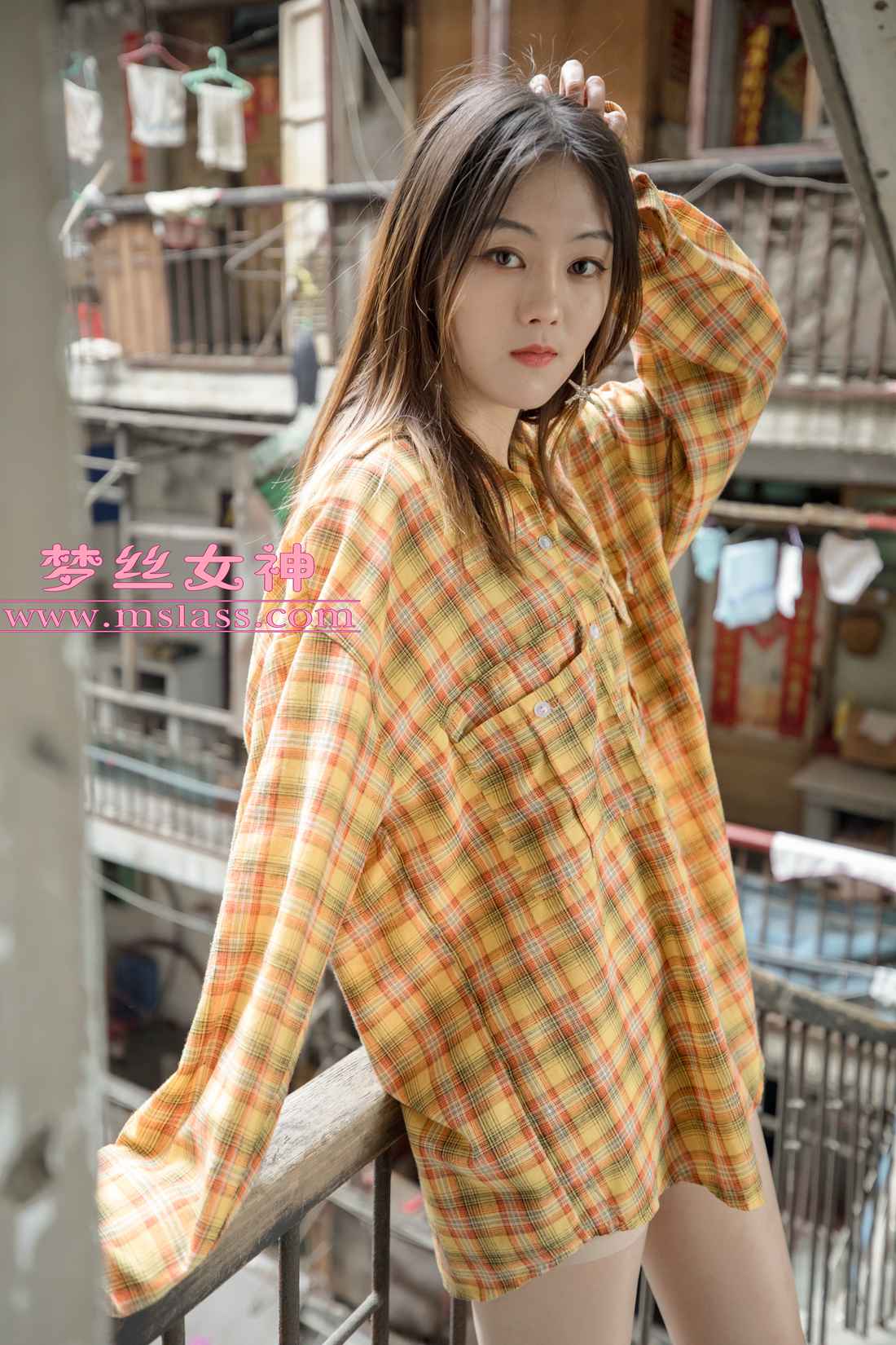 图片[33]-[MSLASS梦丝女神] 2019.04.23 梦素 复古楼的性感美 在线浏览 – 速更版-美库