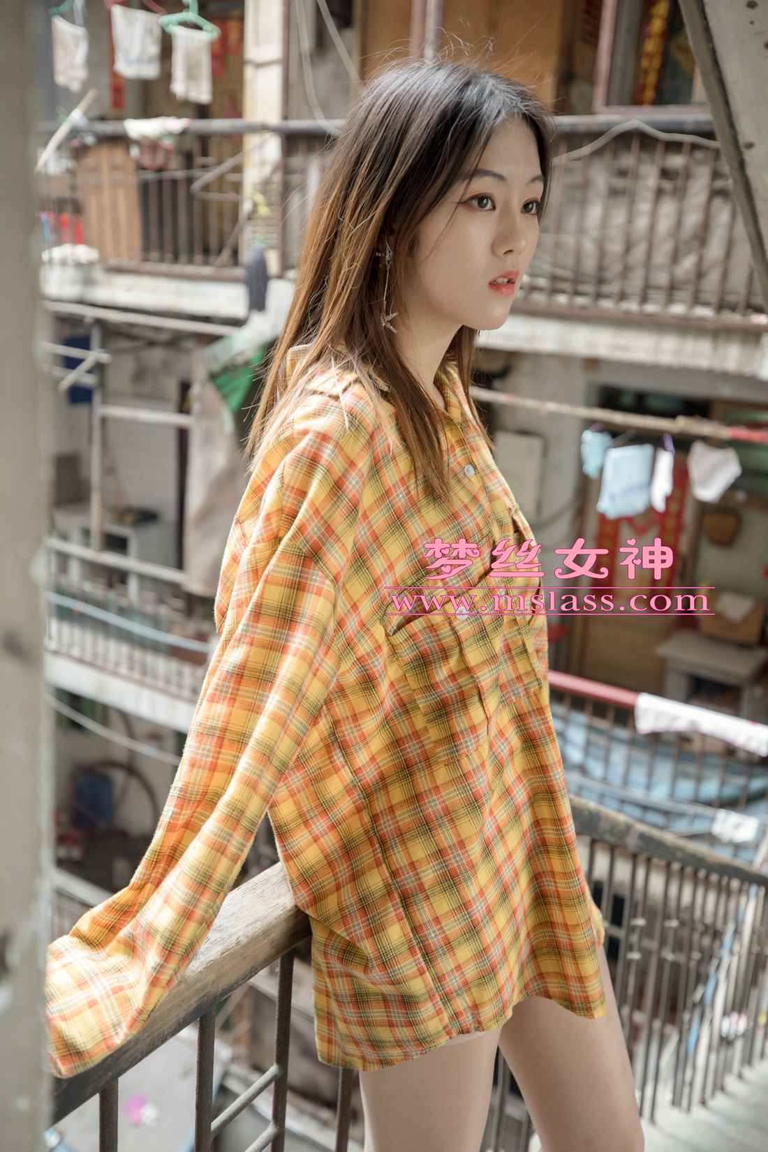 图片[46]-[MSLASS梦丝女神] 2019.04.23 梦素 复古楼的性感美 在线浏览 – 速更版-美库