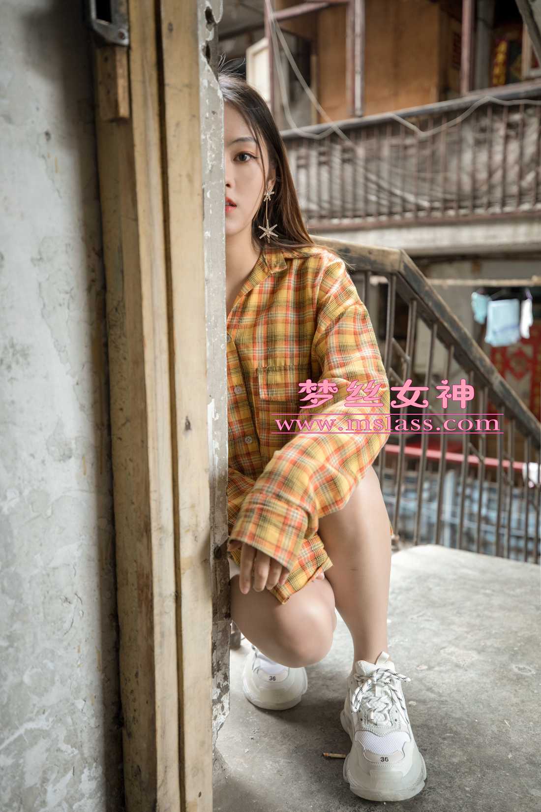 图片[30]-[MSLASS梦丝女神] 2019.04.23 梦素 复古楼的性感美 在线浏览 – 速更版-美库
