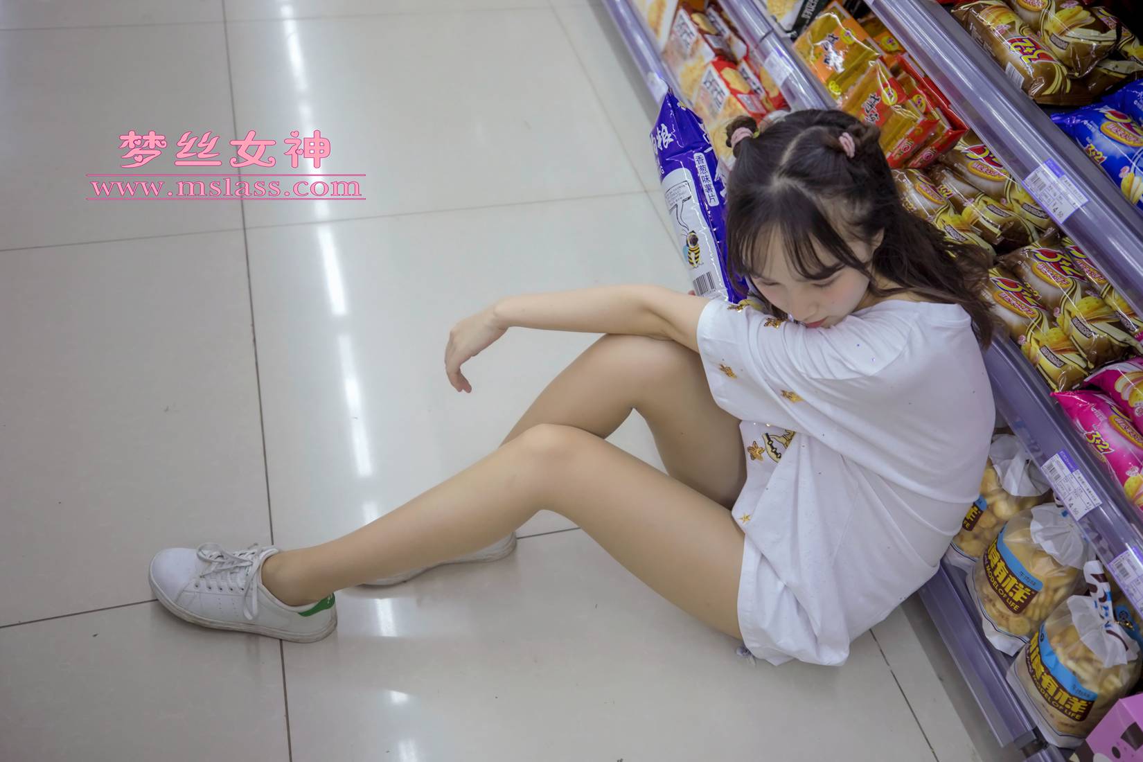 图片[44]-[MSLASS梦丝女神] 2019.05.03 玥玥 超市的吃货少女 在线浏览 – 速更版-美库