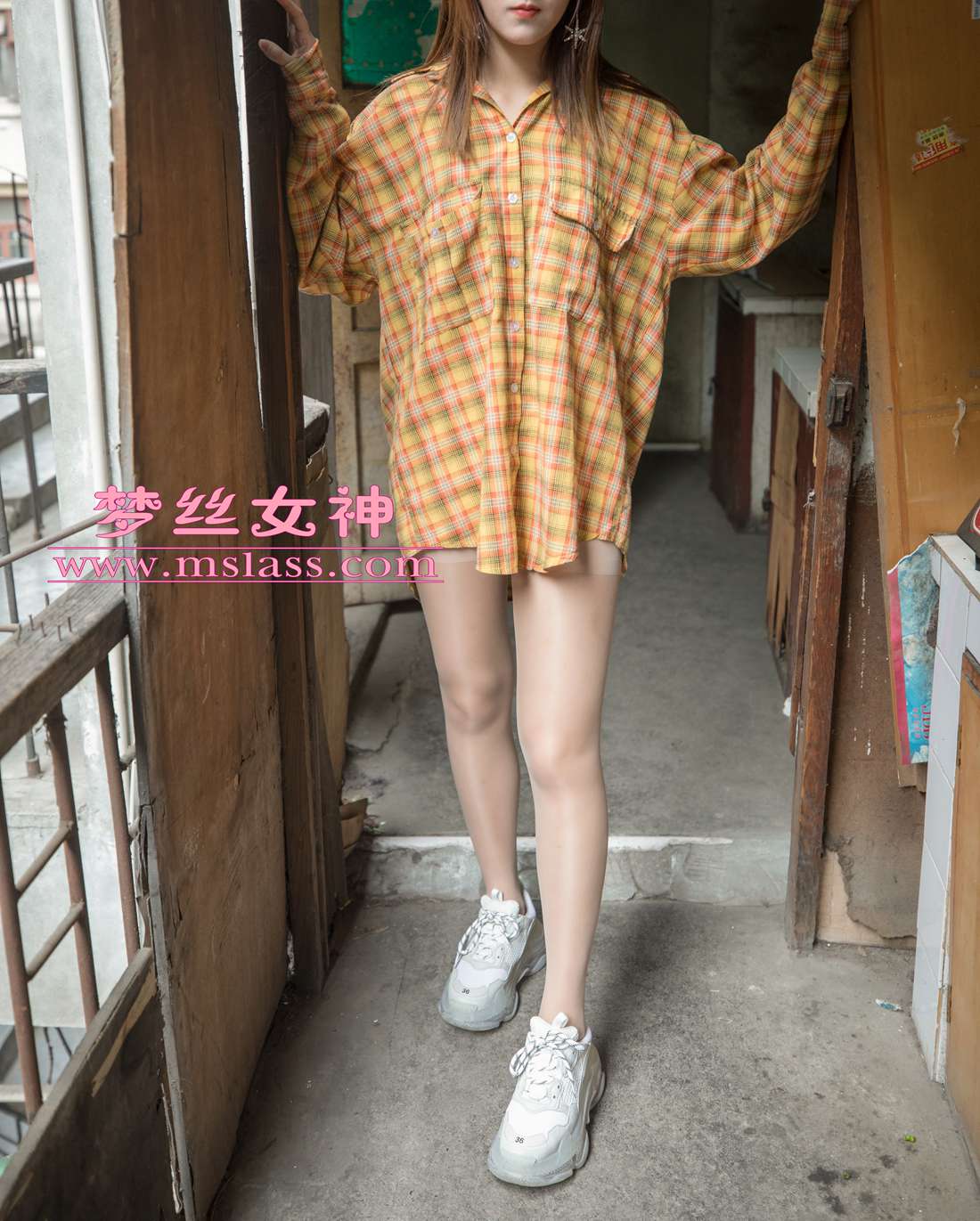 图片[50]-[MSLASS梦丝女神] 2019.04.23 梦素 复古楼的性感美 在线浏览 – 速更版-美库