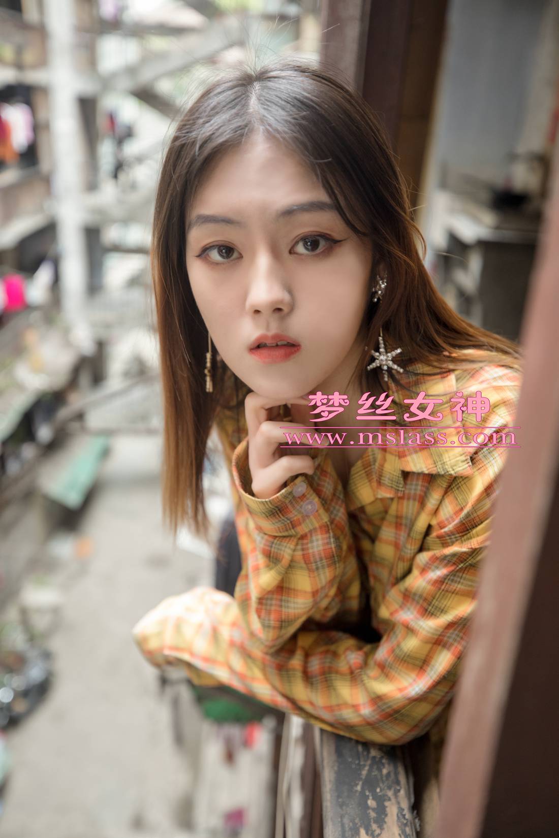 图片[55]-[MSLASS梦丝女神] 2019.04.23 梦素 复古楼的性感美 在线浏览 – 速更版-美库