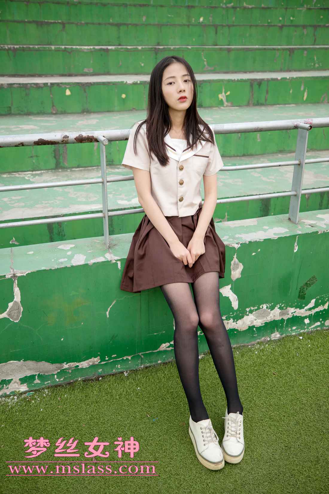 图片[41]-[MSLASS梦丝女神] 2019.05.03 雪馨 学院的JK黑丝袜 在线浏览 – 速更版-美库