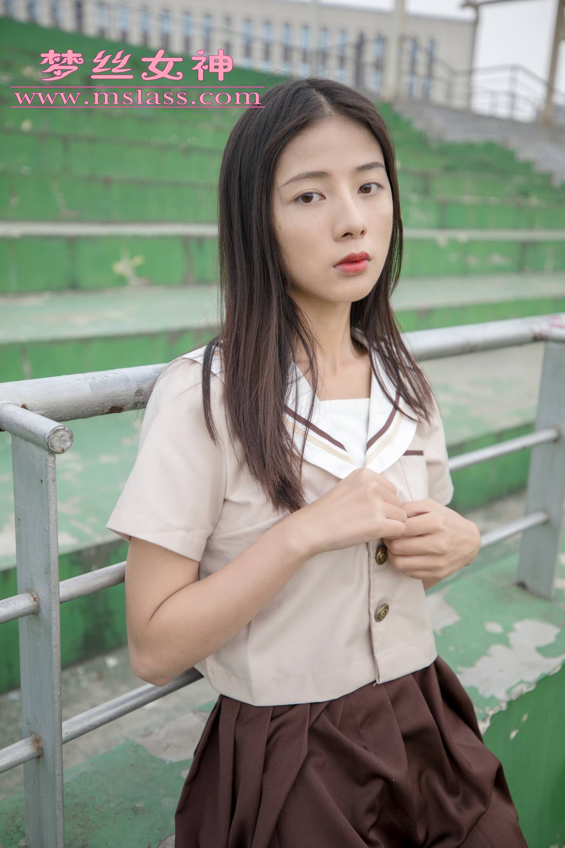 图片[14]-[MSLASS梦丝女神] 2019.05.03 雪馨 学院的JK黑丝袜 在线浏览 – 速更版-美库