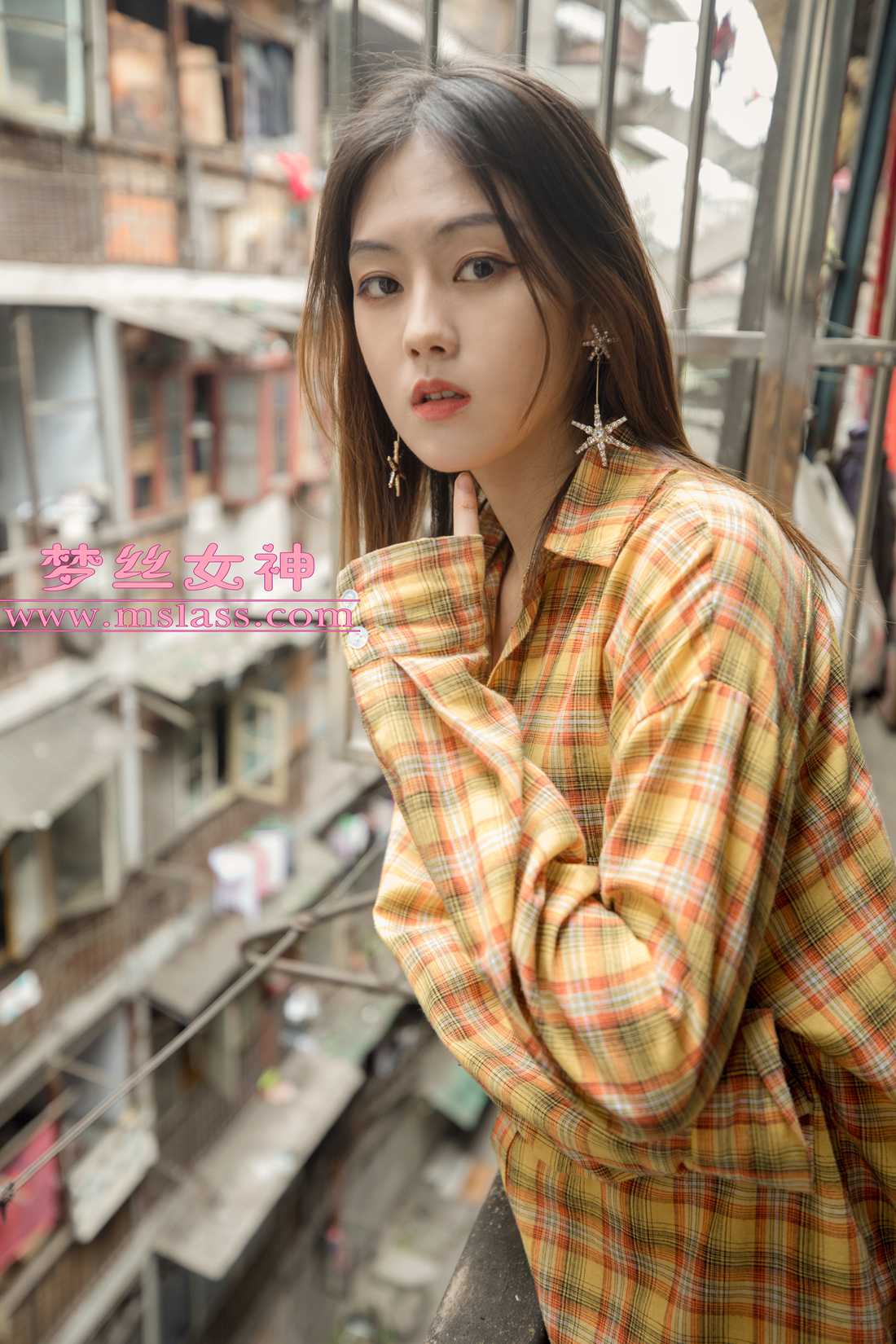 图片[84]-[MSLASS梦丝女神] 2019.04.23 梦素 复古楼的性感美 在线浏览 – 速更版-美库