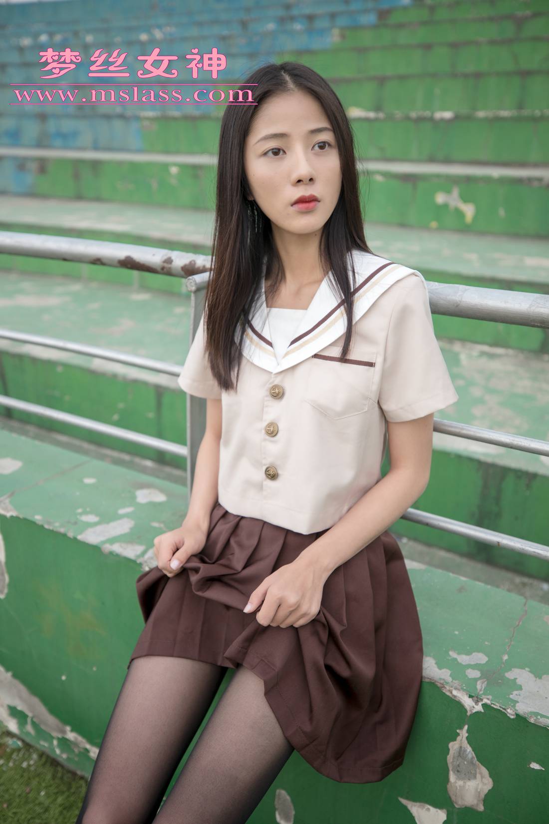 图片[66]-[MSLASS梦丝女神] 2019.05.03 雪馨 学院的JK黑丝袜 在线浏览 – 速更版-美库