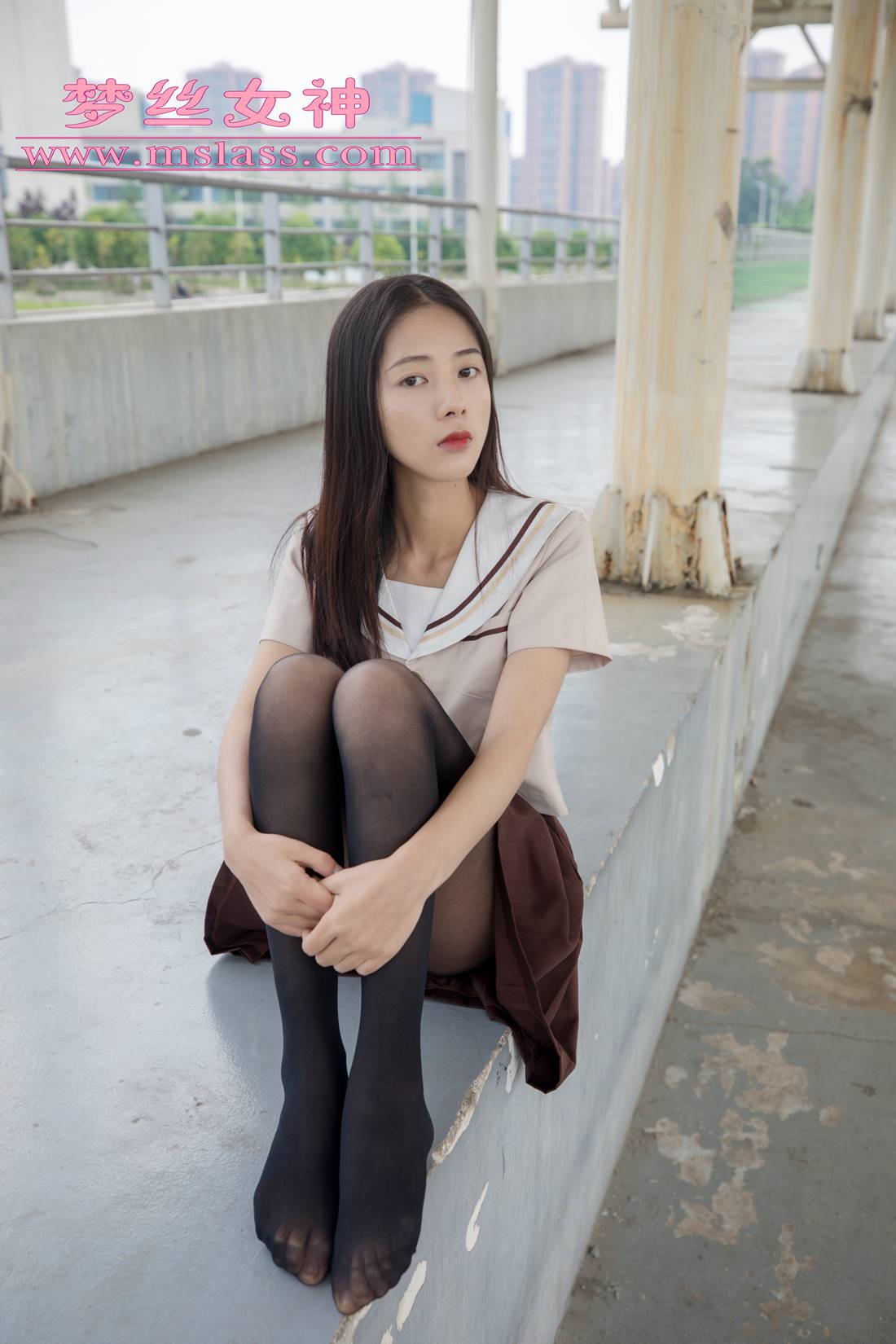 图片[35]-[MSLASS梦丝女神] 2019.05.03 雪馨 学院的JK黑丝袜 在线浏览 – 速更版-美库