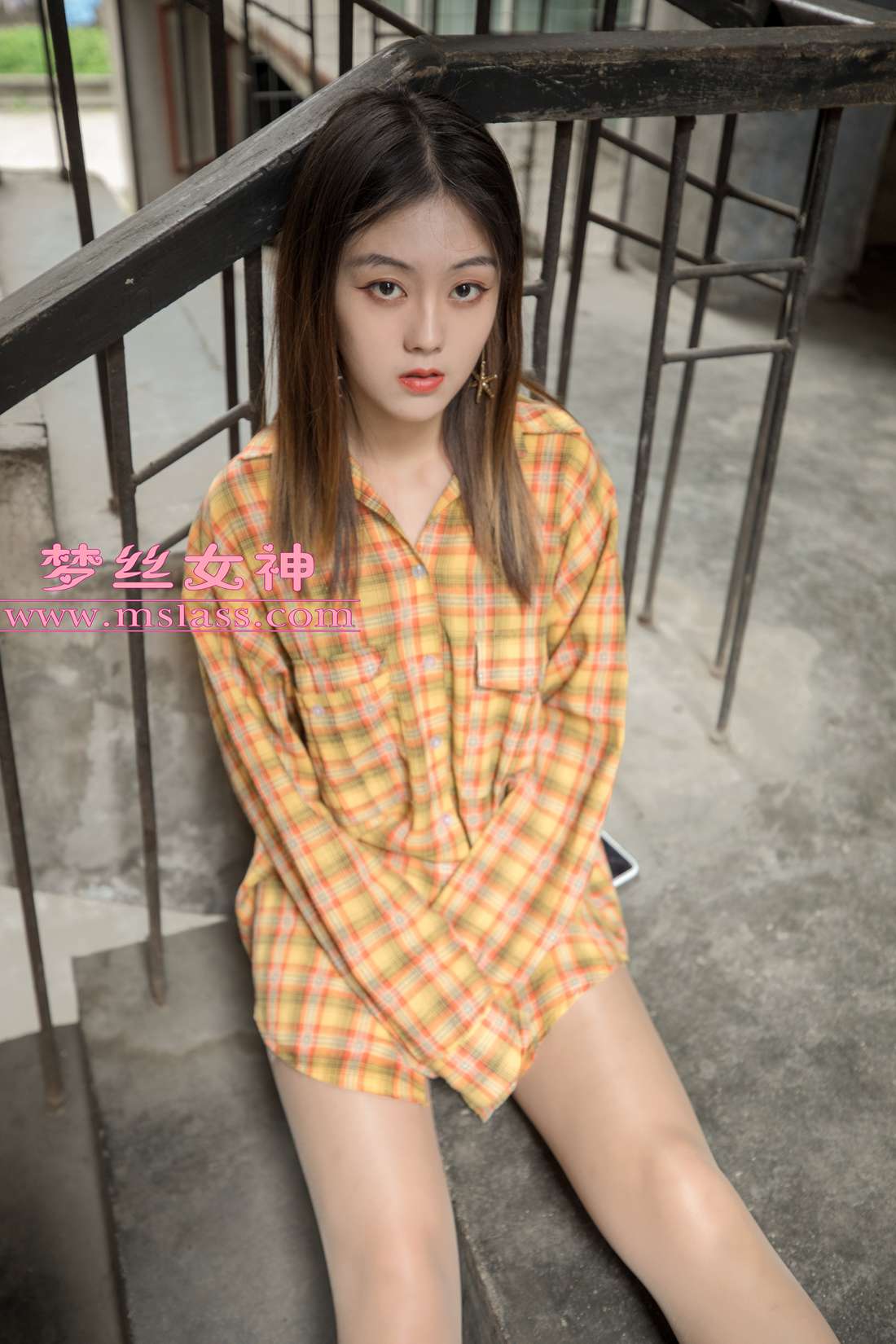 图片[57]-[MSLASS梦丝女神] 2019.04.23 梦素 复古楼的性感美 在线浏览 – 速更版-美库