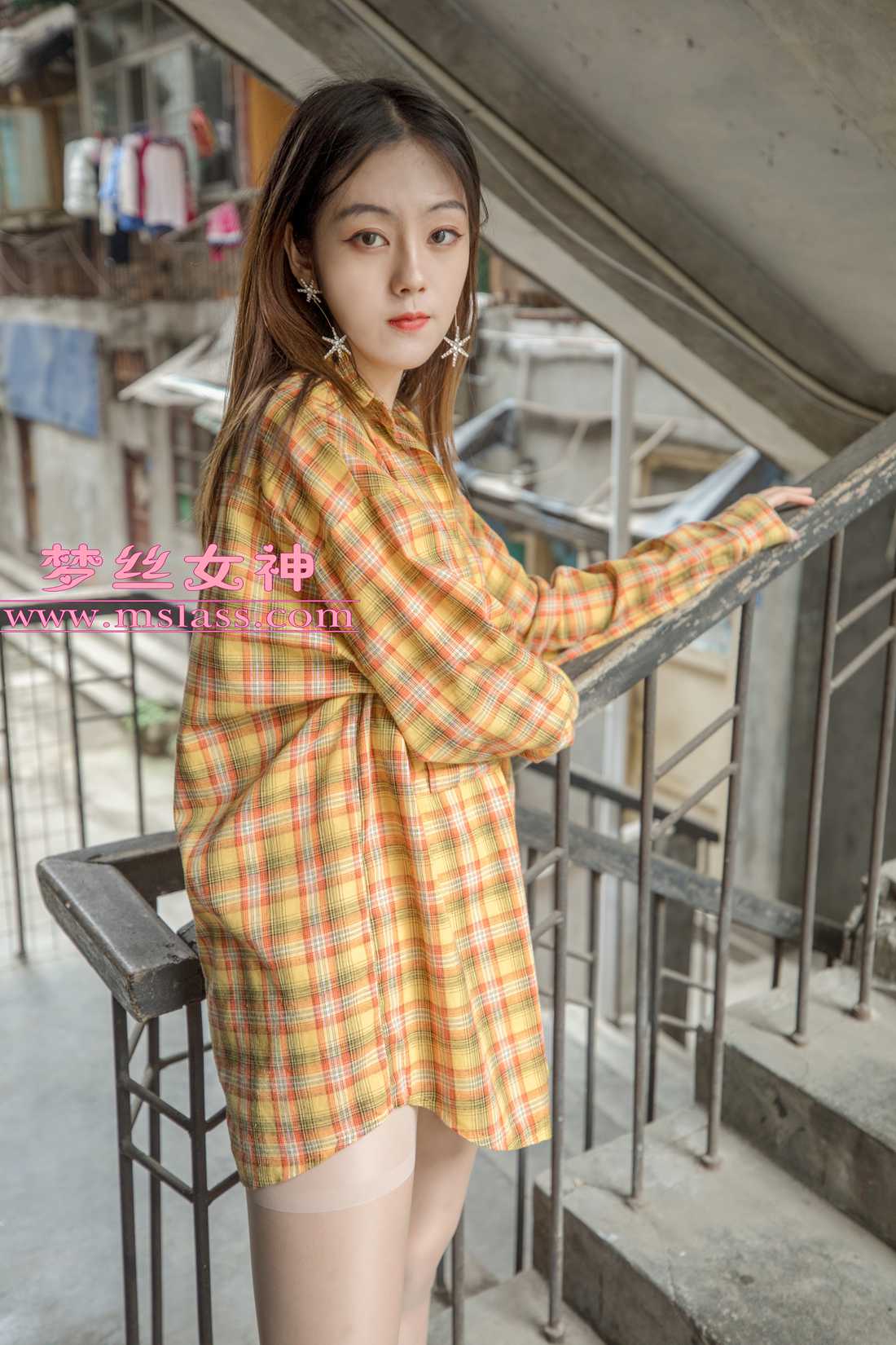 图片[18]-[MSLASS梦丝女神] 2019.04.23 梦素 复古楼的性感美 在线浏览 – 速更版-美库