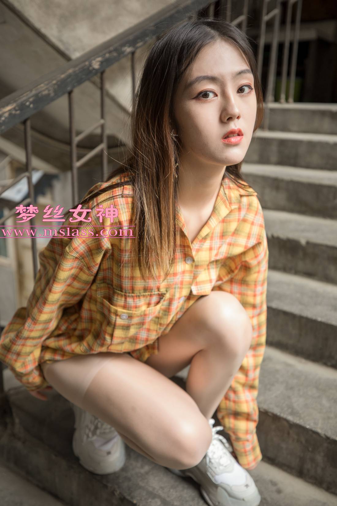 图片[76]-[MSLASS梦丝女神] 2019.04.23 梦素 复古楼的性感美 在线浏览 – 速更版-美库