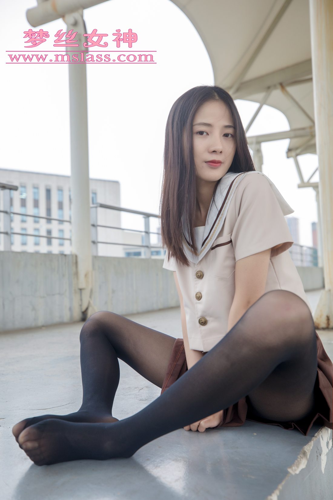 图片[52]-[MSLASS梦丝女神] 2019.05.03 雪馨 学院的JK黑丝袜 在线浏览 – 速更版-美库