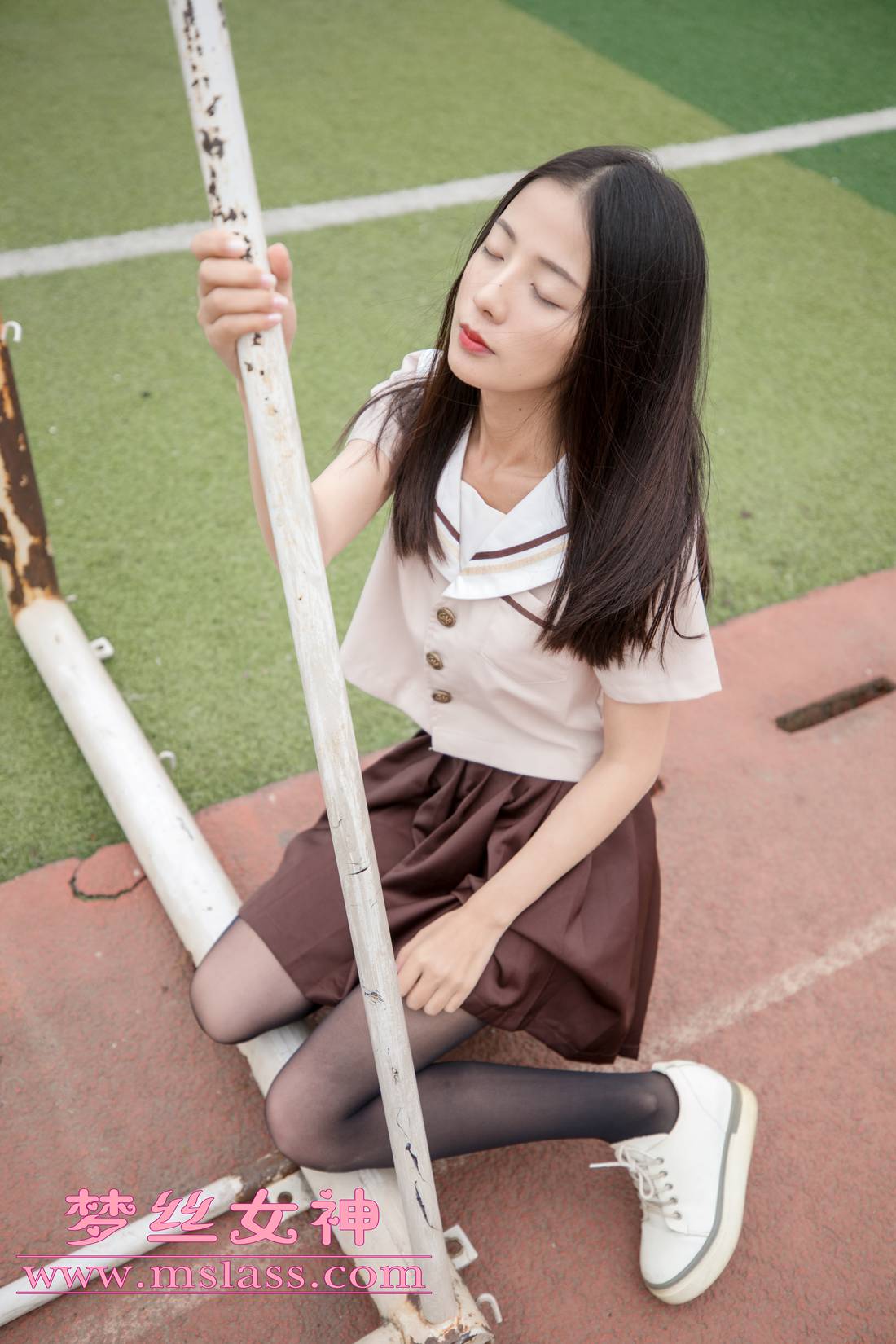 图片[20]-[MSLASS梦丝女神] 2019.05.03 雪馨 学院的JK黑丝袜 在线浏览 – 速更版-美库