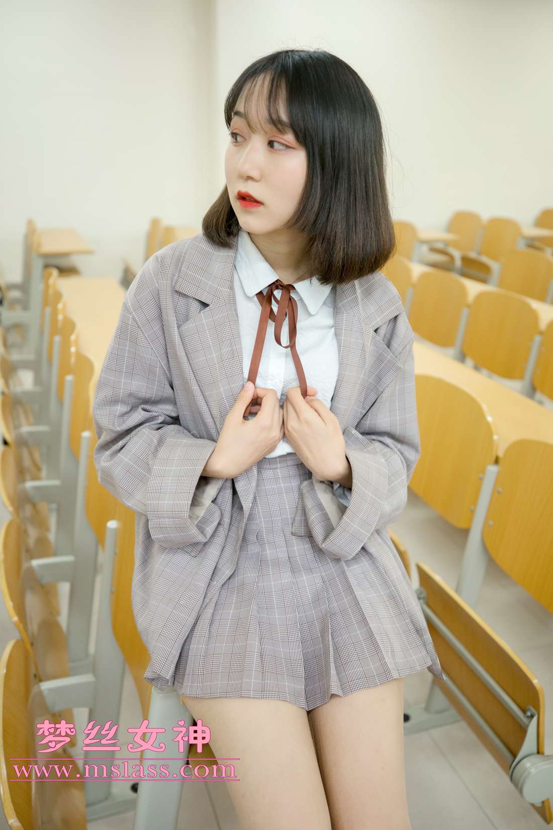 图片[43]-[MSLASS梦丝女神] 2019.05.06 刘诺 教室顷语 在线浏览 – 速更版-美库