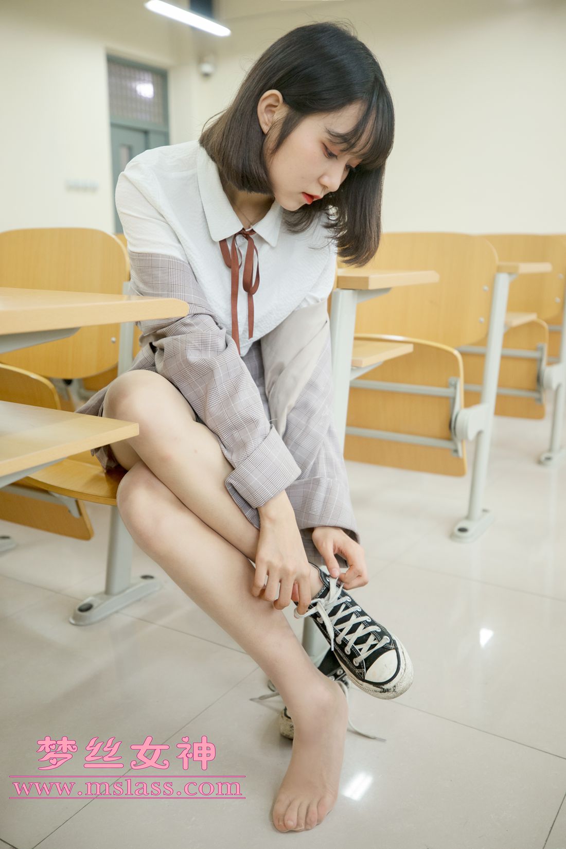 图片[46]-[MSLASS梦丝女神] 2019.05.06 刘诺 教室顷语 在线浏览 – 速更版-美库