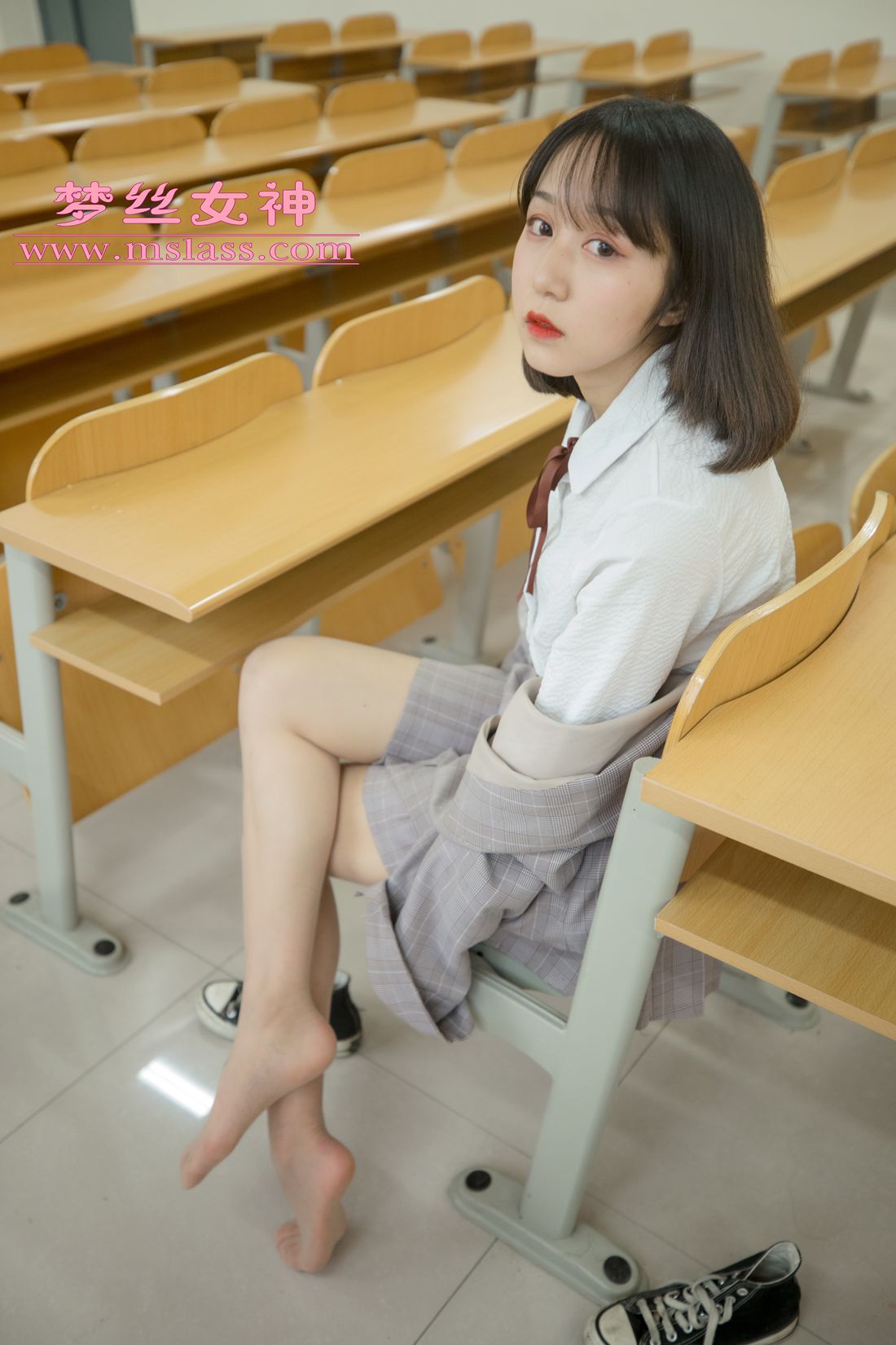 图片[5]-[MSLASS梦丝女神] 2019.05.06 刘诺 教室顷语 在线浏览 – 速更版-美库