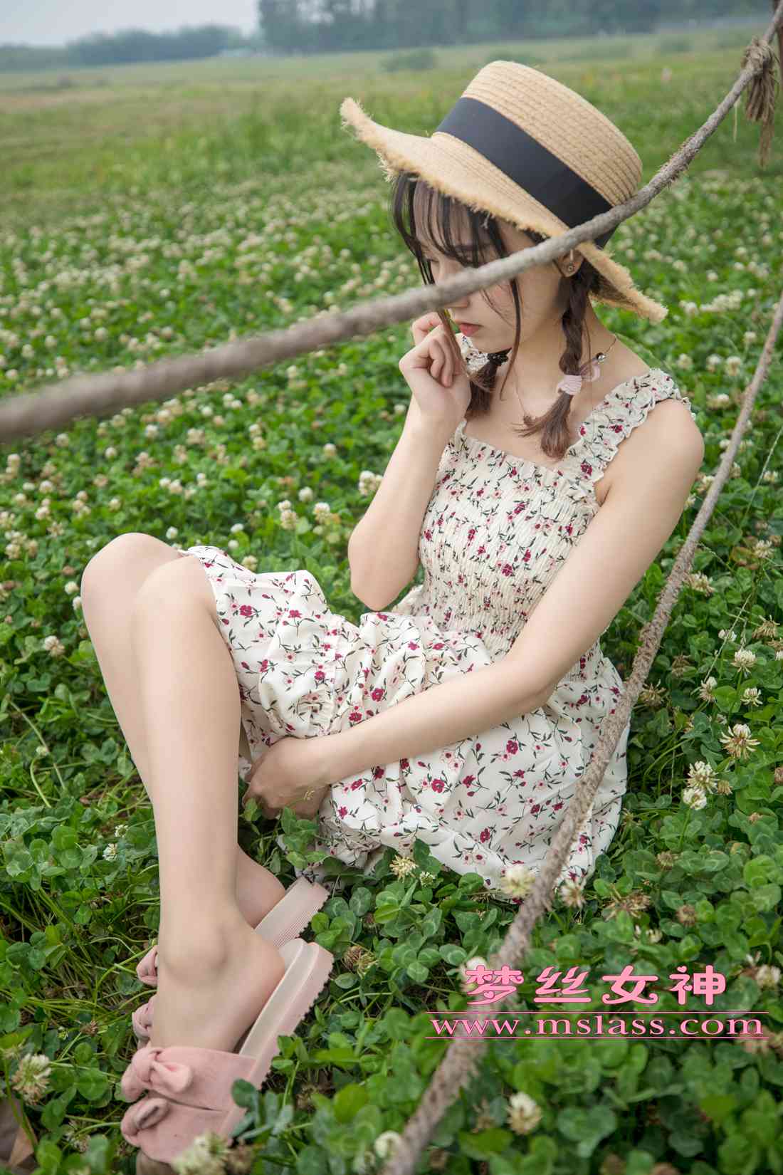 图片[23]-[MSLASS梦丝女神] 2019.05.13 玥玥 田园的萌妹 在线浏览 – 速更版-美库
