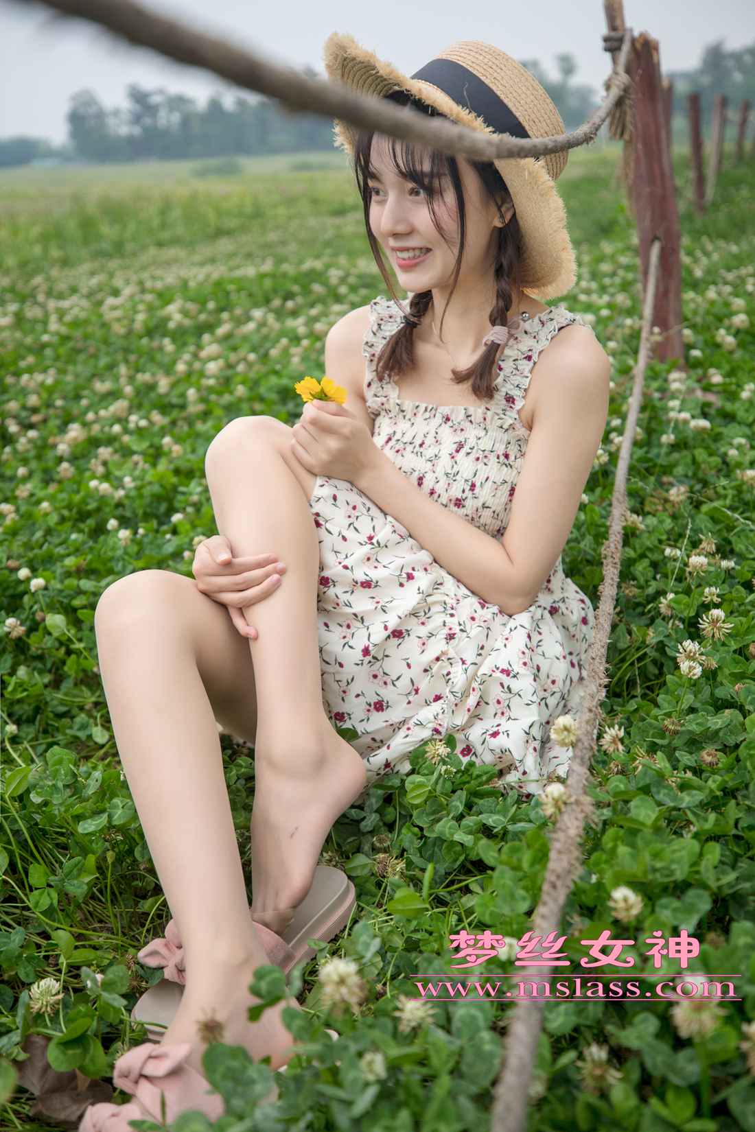 图片[15]-[MSLASS梦丝女神] 2019.05.13 玥玥 田园的萌妹 在线浏览 – 速更版-美库