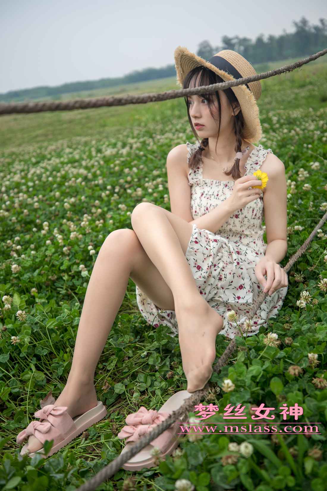 图片[55]-[MSLASS梦丝女神] 2019.05.13 玥玥 田园的萌妹 在线浏览 – 速更版-美库