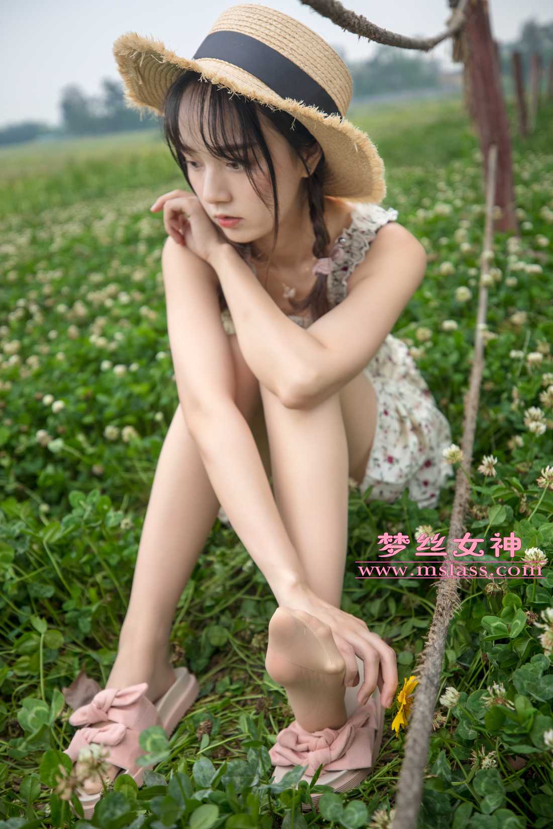图片[31]-[MSLASS梦丝女神] 2019.05.13 玥玥 田园的萌妹 在线浏览 – 速更版-美库