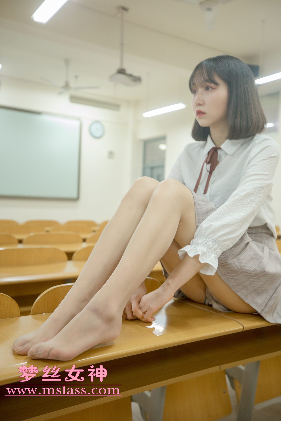 图片[48]-[MSLASS梦丝女神] 2019.05.06 刘诺 教室顷语 在线浏览 – 速更版-美库