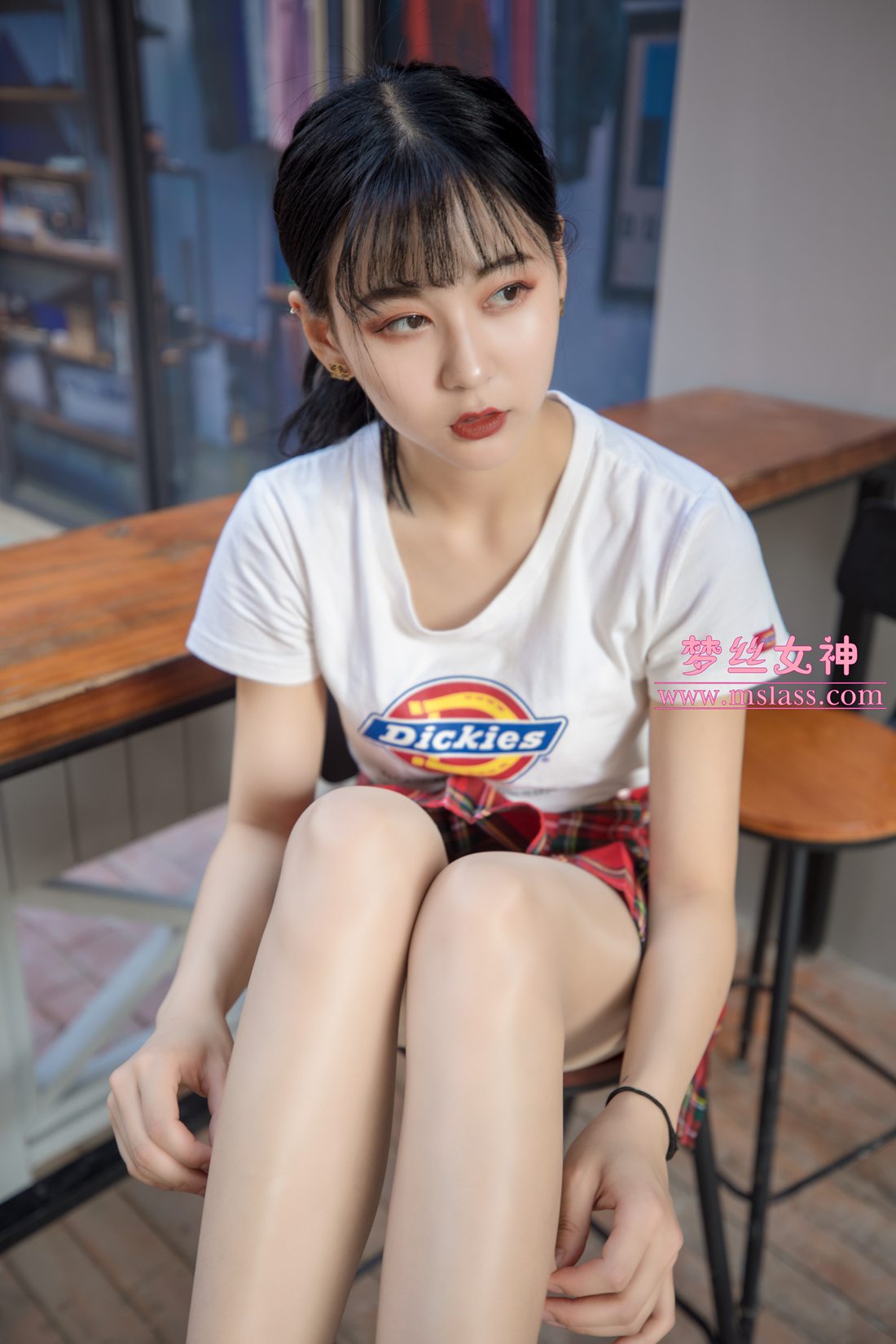 图片[63]-[MSLASS梦丝女神] 2019.05.23 可岚 油光丝袜的少女 在线浏览 – 速更版-美库