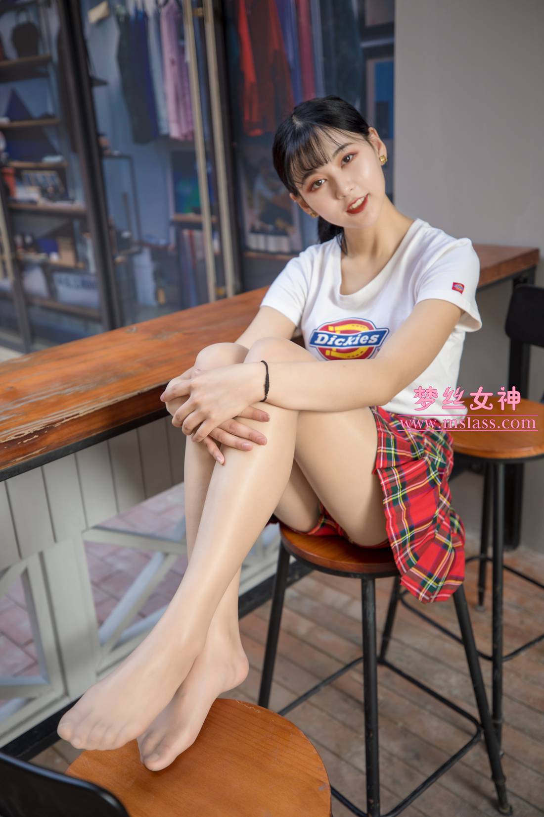 图片[45]-[MSLASS梦丝女神] 2019.05.23 可岚 油光丝袜的少女 在线浏览 – 速更版-美库