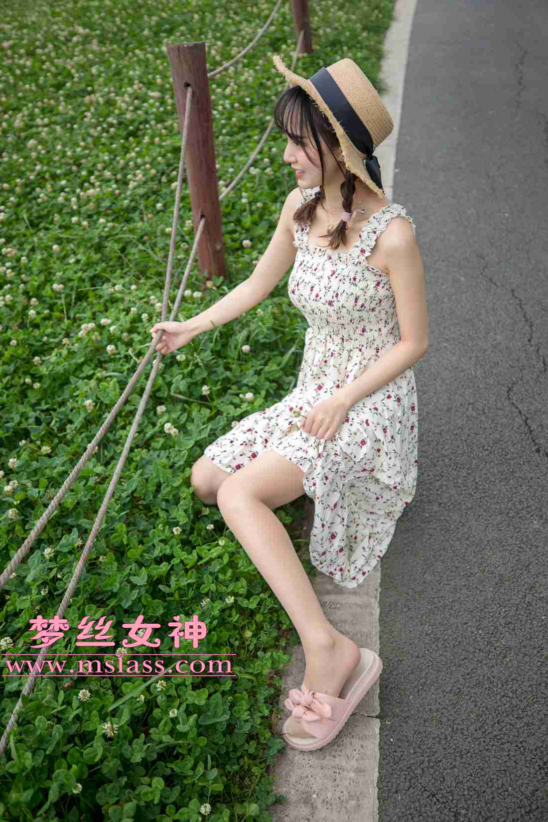 图片[67]-[MSLASS梦丝女神] 2019.05.13 玥玥 田园的萌妹 在线浏览 – 速更版-美库