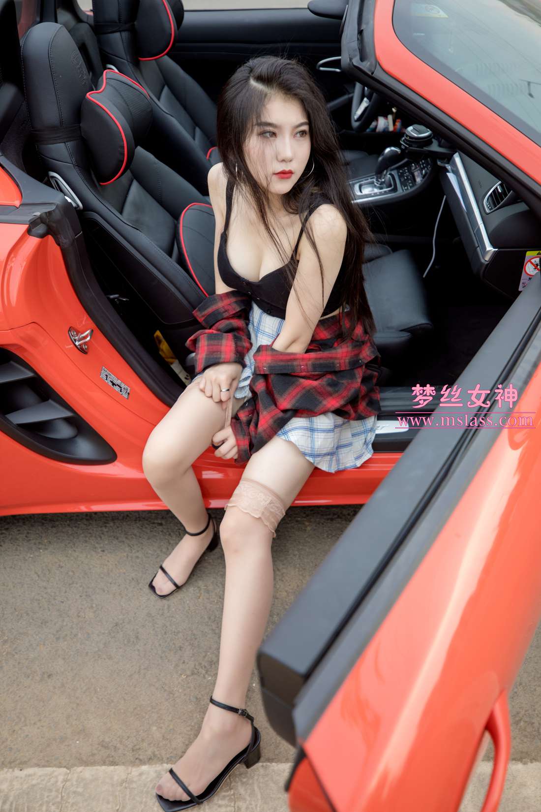 图片[74]-[MSLASS梦丝女神] 2019.05.26 苏安希 跑车丝袜女神 在线浏览 – 速更版-美库