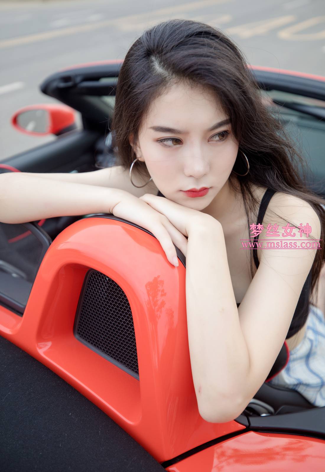 图片[81]-[MSLASS梦丝女神] 2019.05.26 苏安希 跑车丝袜女神 在线浏览 – 速更版-美库