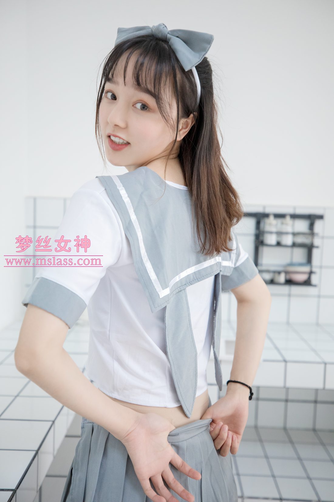 图片[21]-[MSLASS梦丝女神] 2019.05.27 玥玥 白色丝袜空间 在线浏览 – 速更版-美库