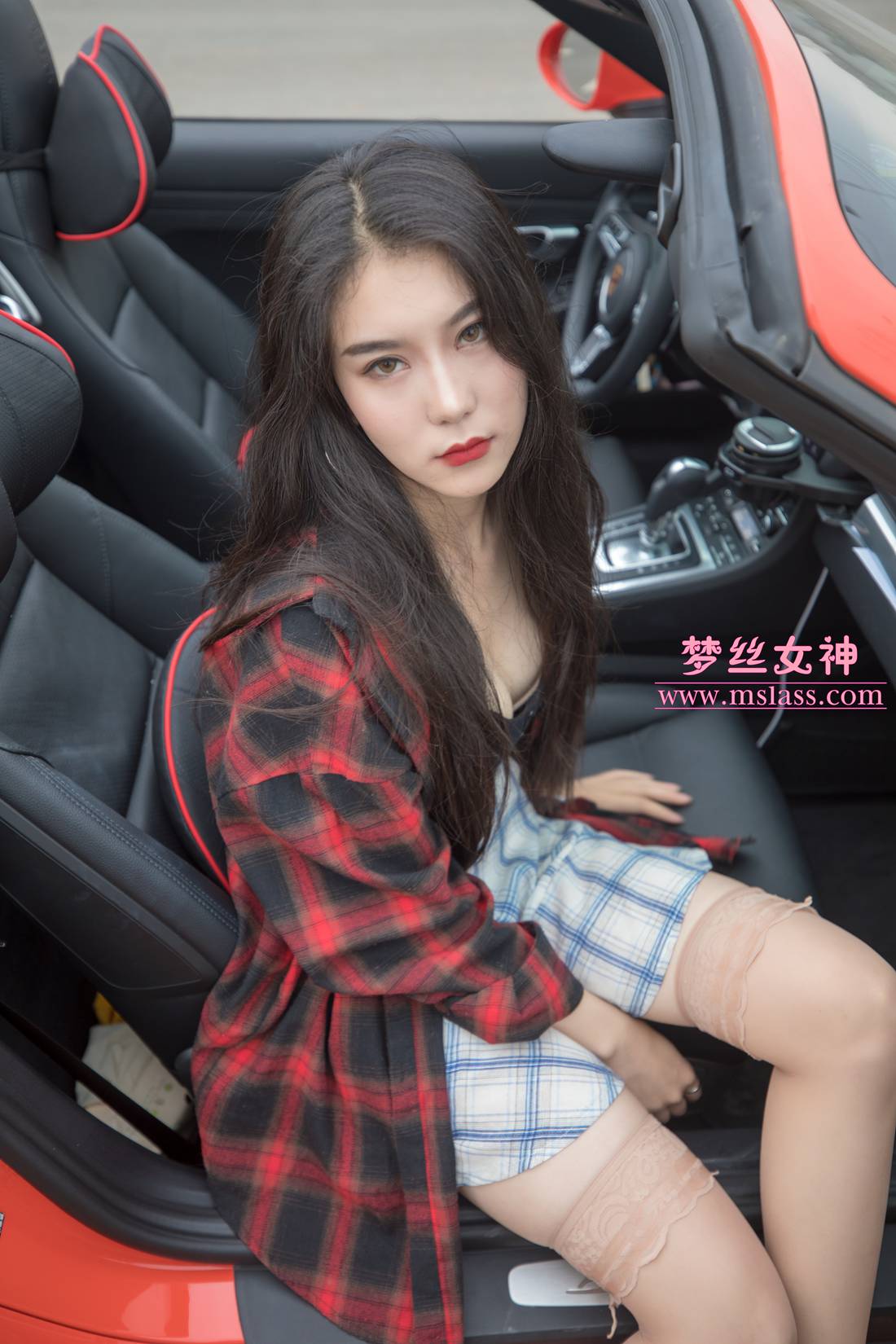 图片[63]-[MSLASS梦丝女神] 2019.05.26 苏安希 跑车丝袜女神 在线浏览 – 速更版-美库