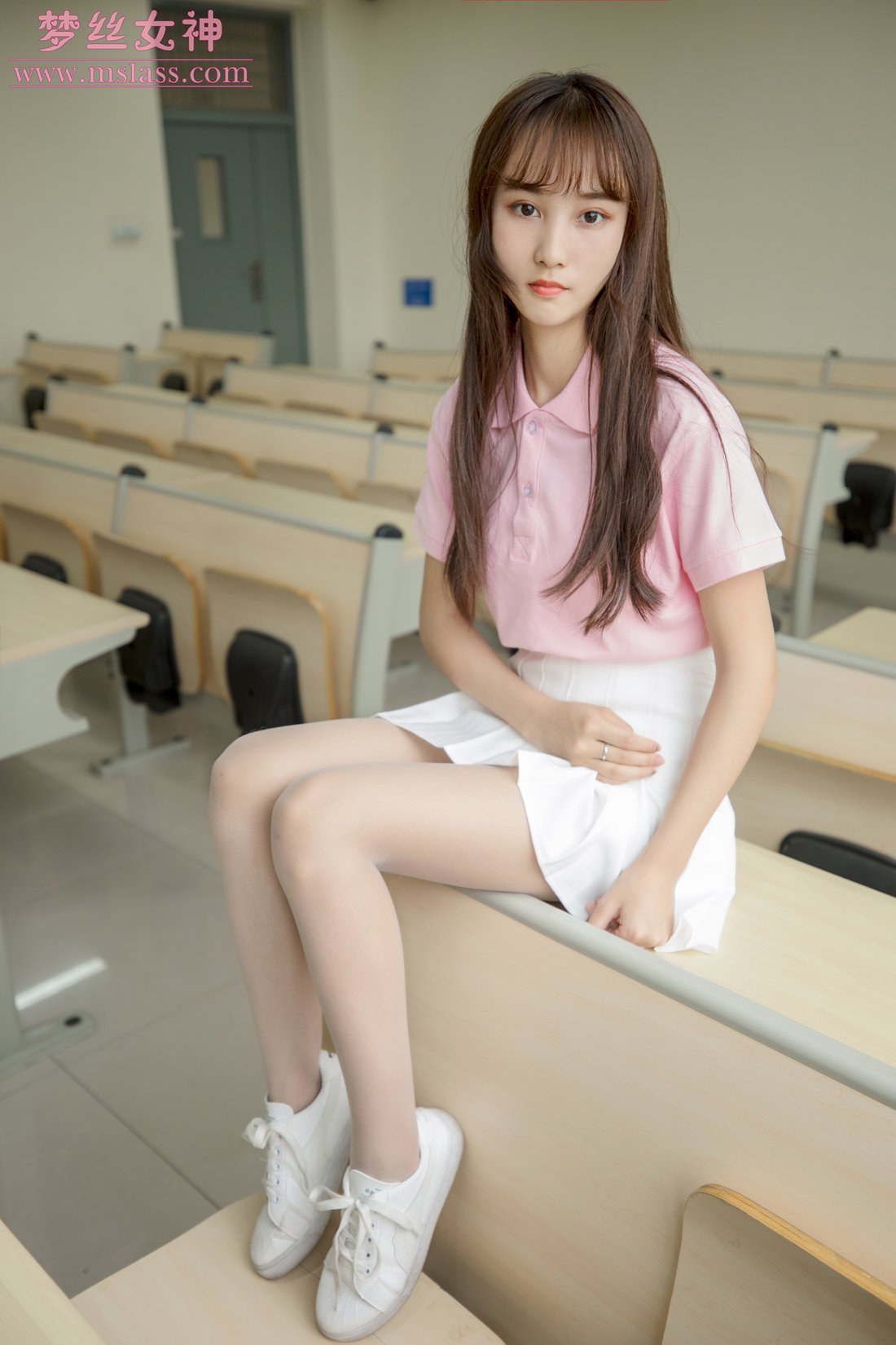 图片[66]-[MSLASS梦丝女神] 2019.05.27 小兔 校园黑丝和白丝的可爱 在线浏览 – 速更版-美库