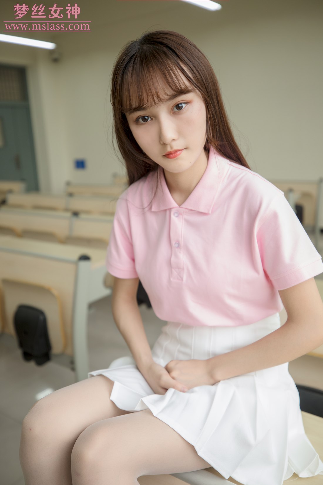 图片[73]-[MSLASS梦丝女神] 2019.05.27 小兔 校园黑丝和白丝的可爱 在线浏览 – 速更版-美库