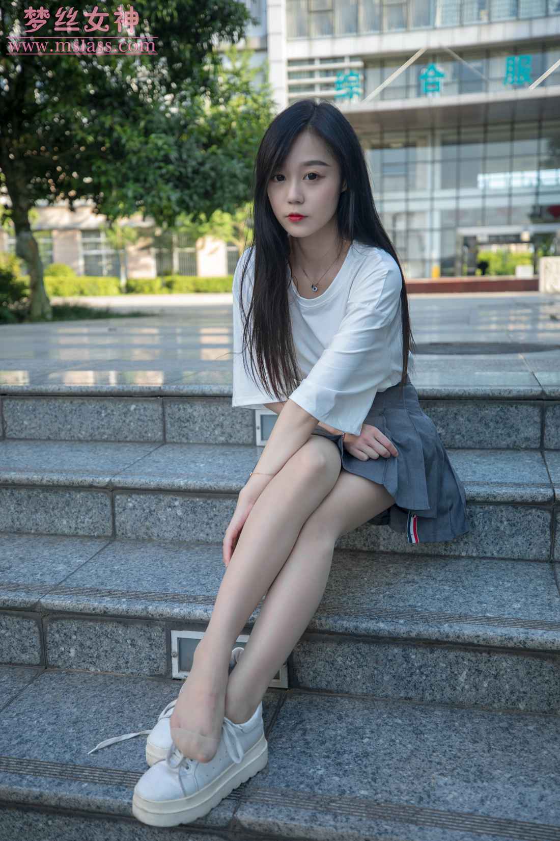 图片[47]-[MSLASS梦丝女神] 2019.06.14 灵灵 甜静的明星脸 在线浏览 – 速更版-美库