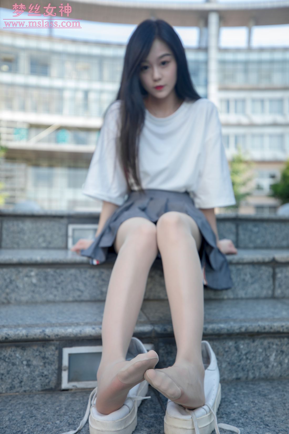 图片[12]-[MSLASS梦丝女神] 2019.06.14 灵灵 甜静的明星脸 在线浏览 – 速更版-美库