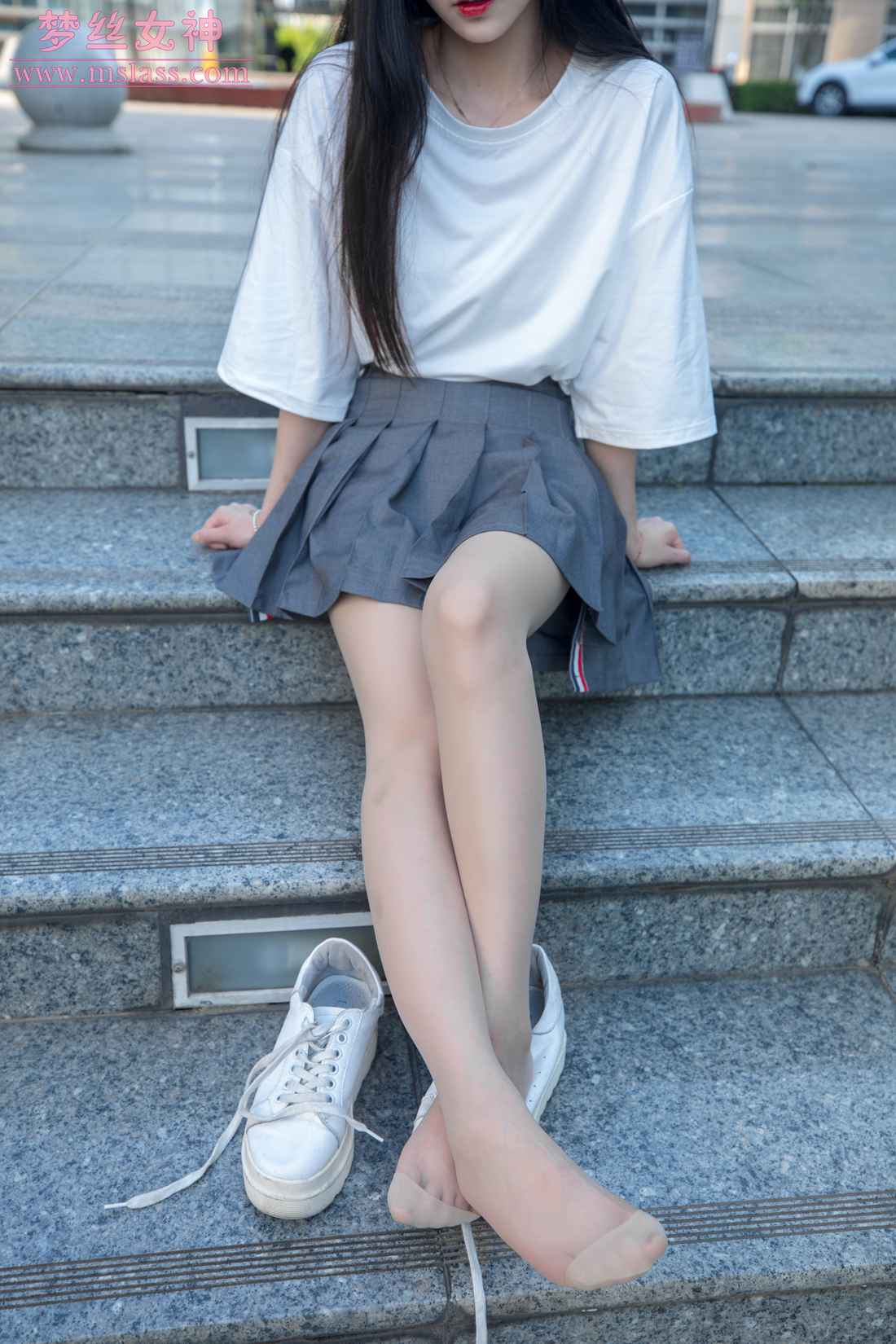 图片[45]-[MSLASS梦丝女神] 2019.06.14 灵灵 甜静的明星脸 在线浏览 – 速更版-美库