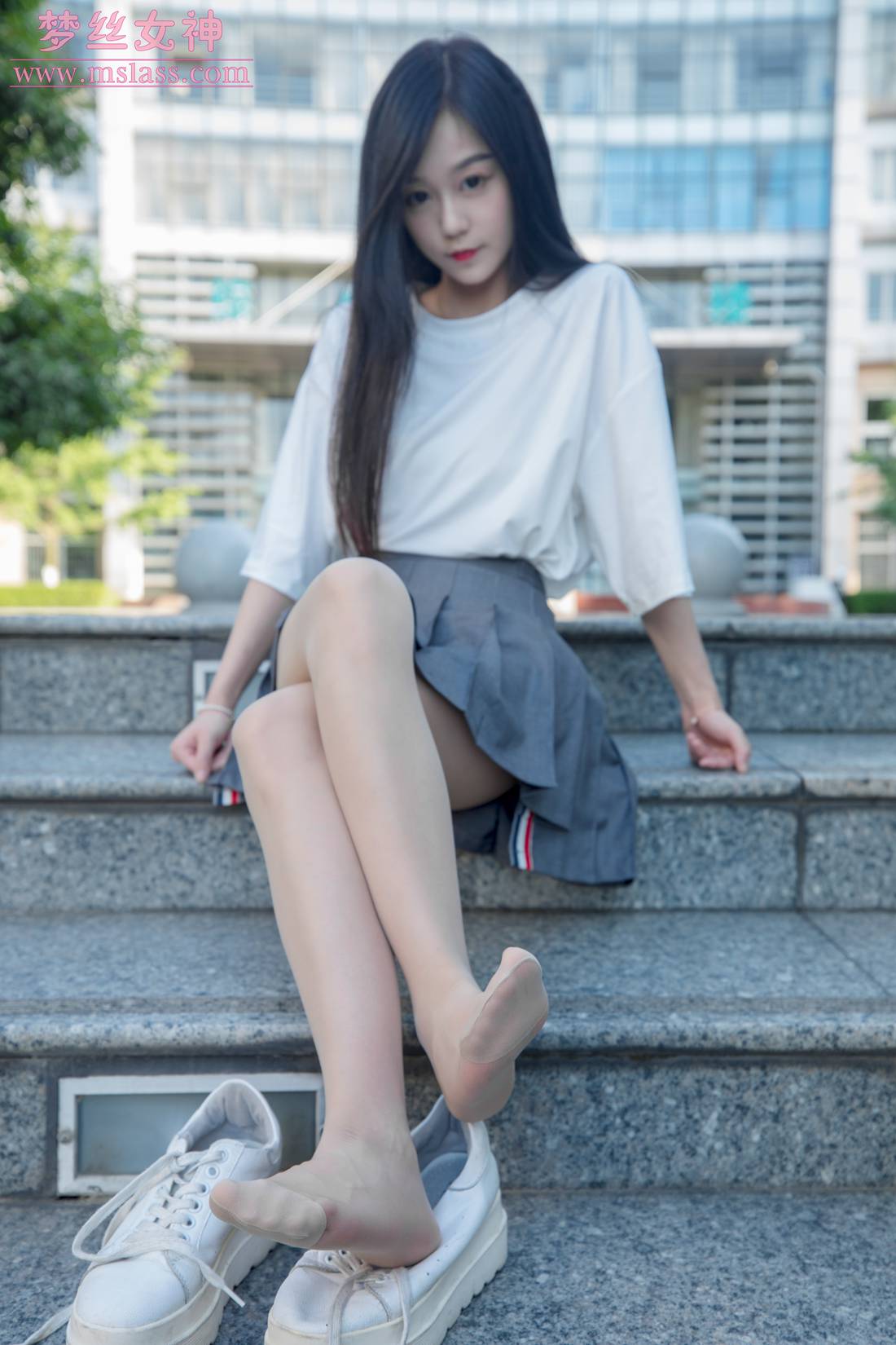 图片[21]-[MSLASS梦丝女神] 2019.06.14 灵灵 甜静的明星脸 在线浏览 – 速更版-美库