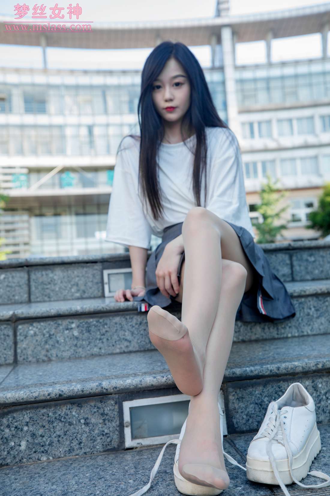 图片[25]-[MSLASS梦丝女神] 2019.06.14 灵灵 甜静的明星脸 在线浏览 – 速更版-美库