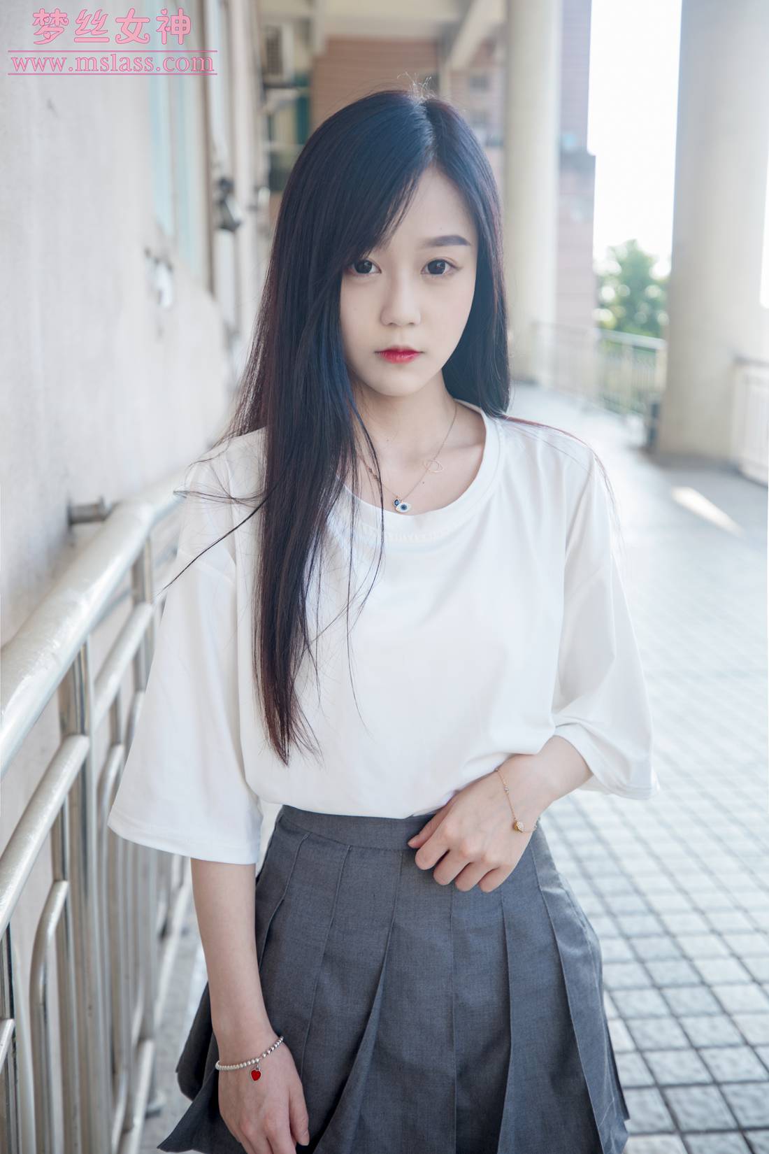 图片[11]-[MSLASS梦丝女神] 2019.06.14 灵灵 甜静的明星脸 在线浏览 – 速更版-美库