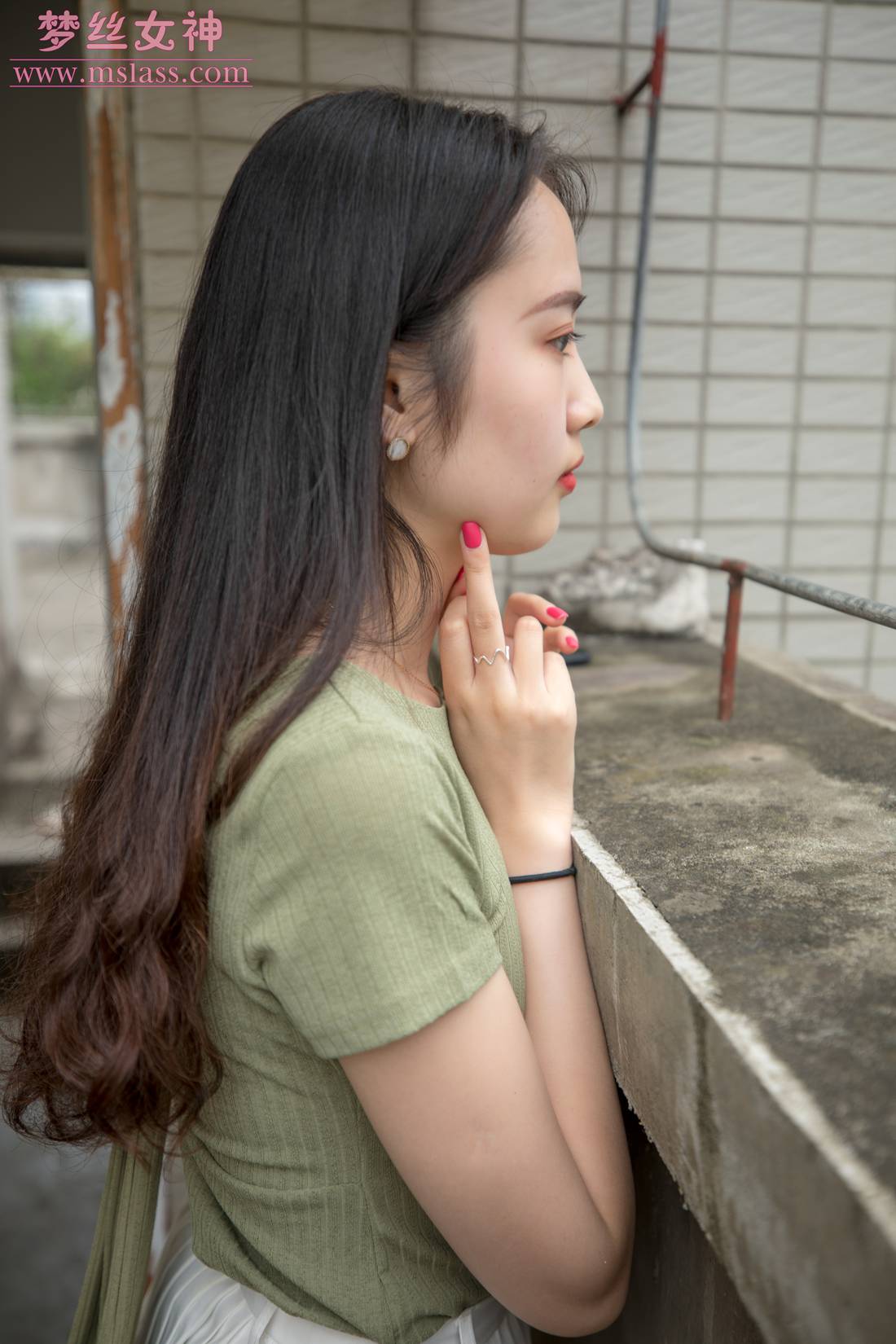 图片[13]-[MSLASS梦丝女神] 2019.06.20 柳儿 侧颜太美的小姐姐 在线浏览 – 速更版-美库